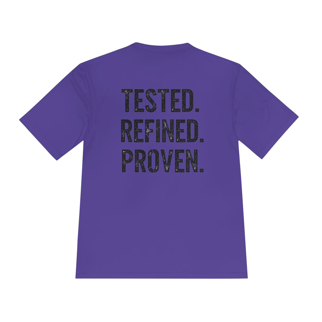 Tested. Refined. Proven. Performance Tee - RESTERATION