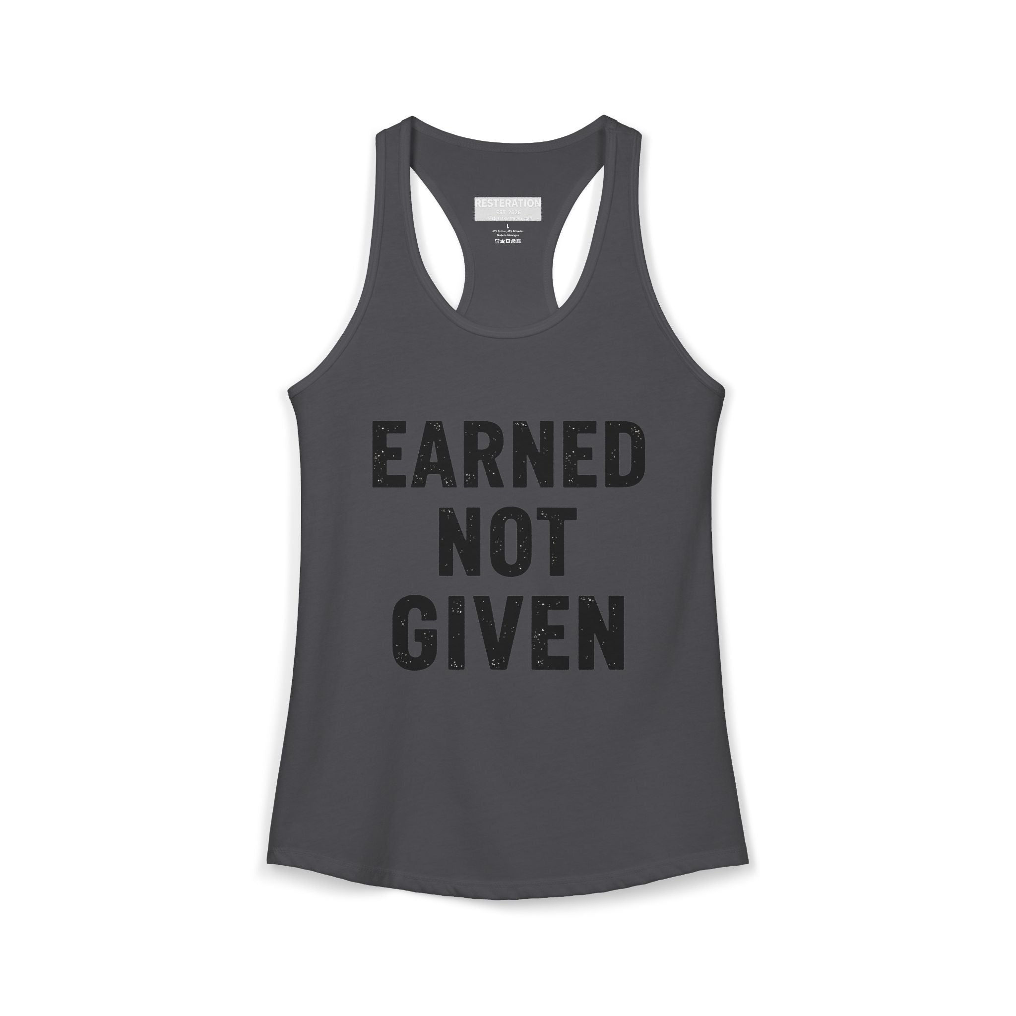 Women's Ideal Racerback Tank — Faith Over Fear - RESTERATION