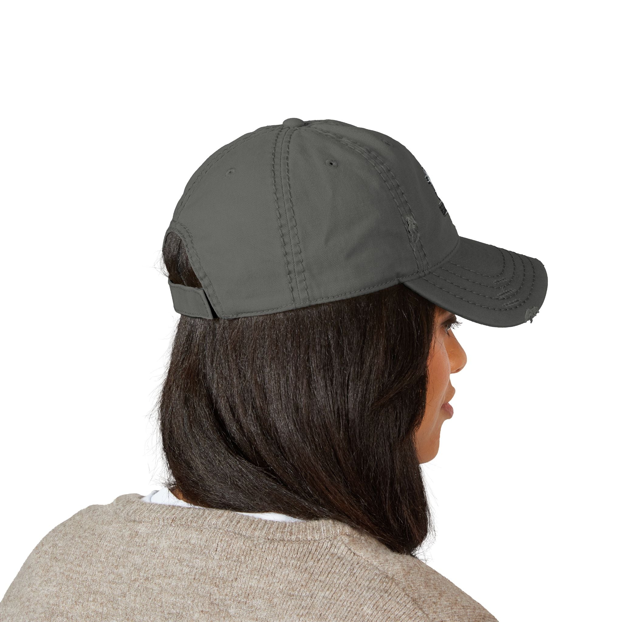 RESTERATION Distressed Dad Hat — Built for the Long Day
