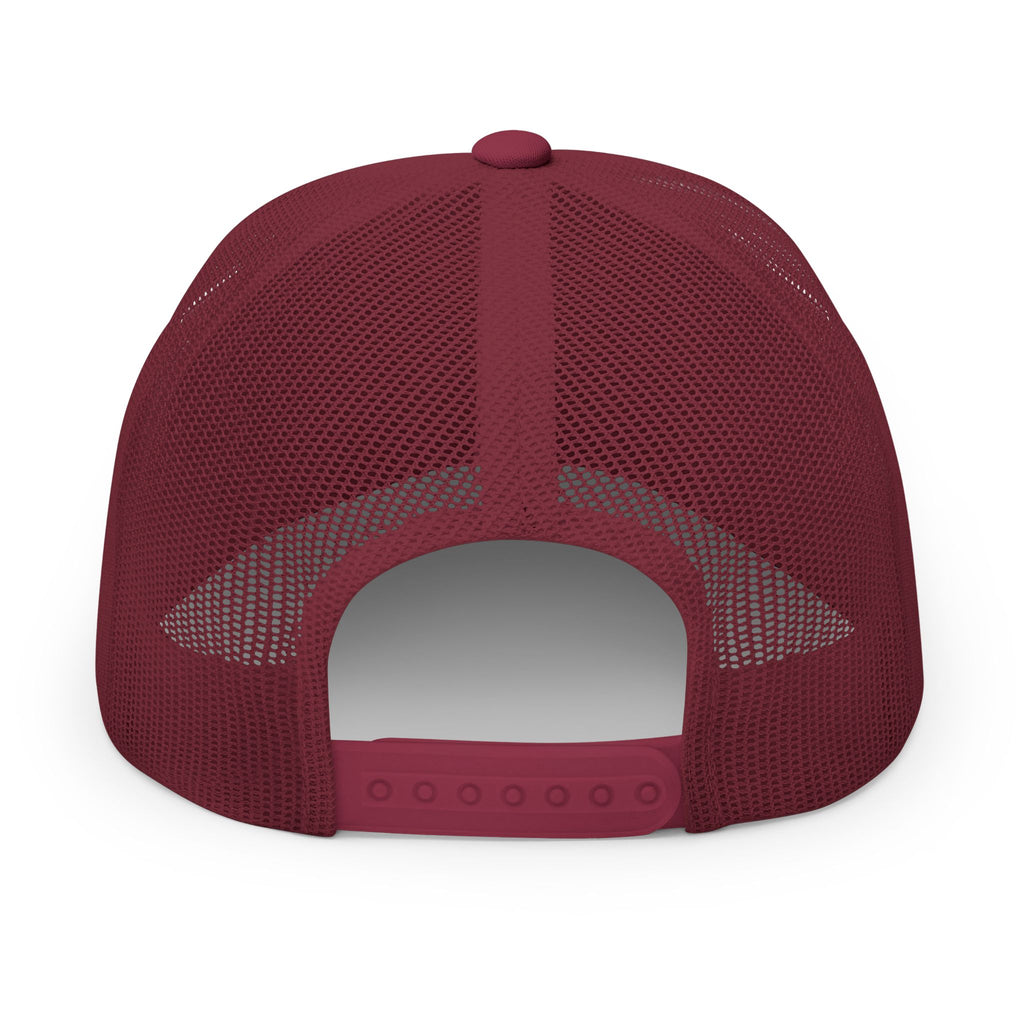 Embroidered Patch Trucker Cap | Snapback Mesh Back Hat | Faith Apparel - RESTERATION