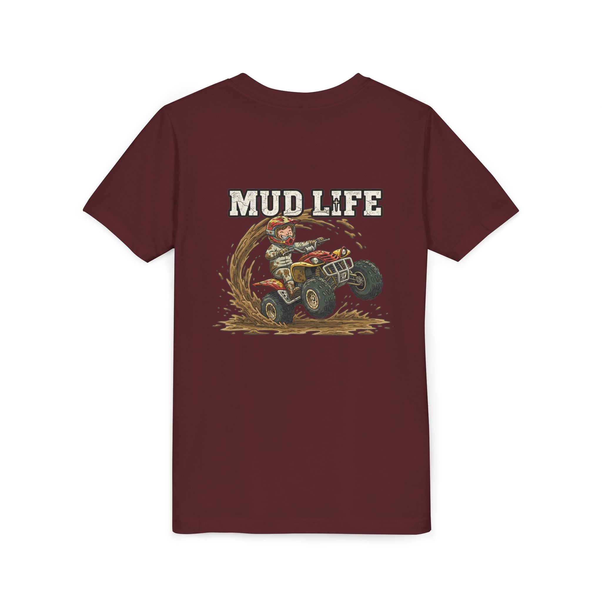 Mud Life — ATV Youth T-Shirt - RESTERATION