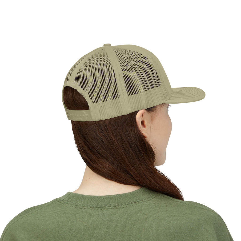 Snapback Trucker Cap | Mesh Back Adjustable Embroidered Hat | Faith Apparel - RESTERATION