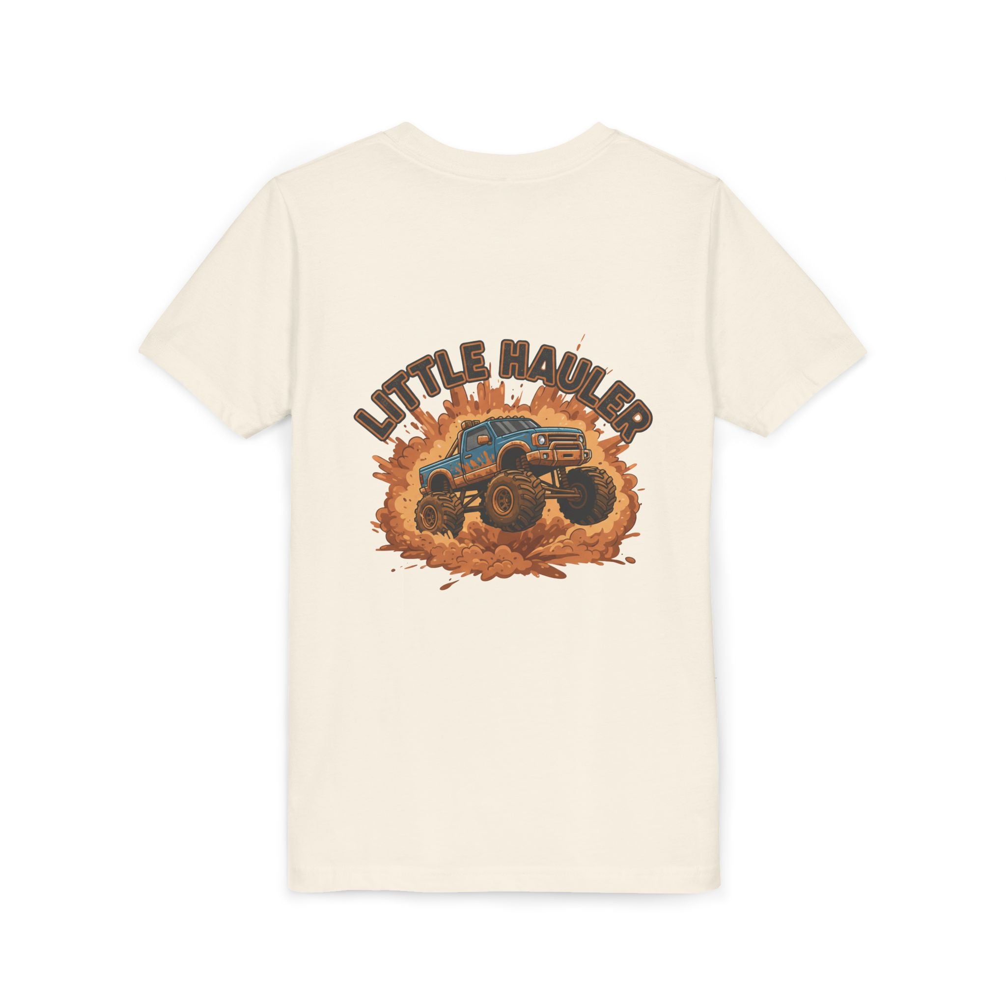 Little Hauler — Monster Truck Youth T-Shirt - RESTERATION