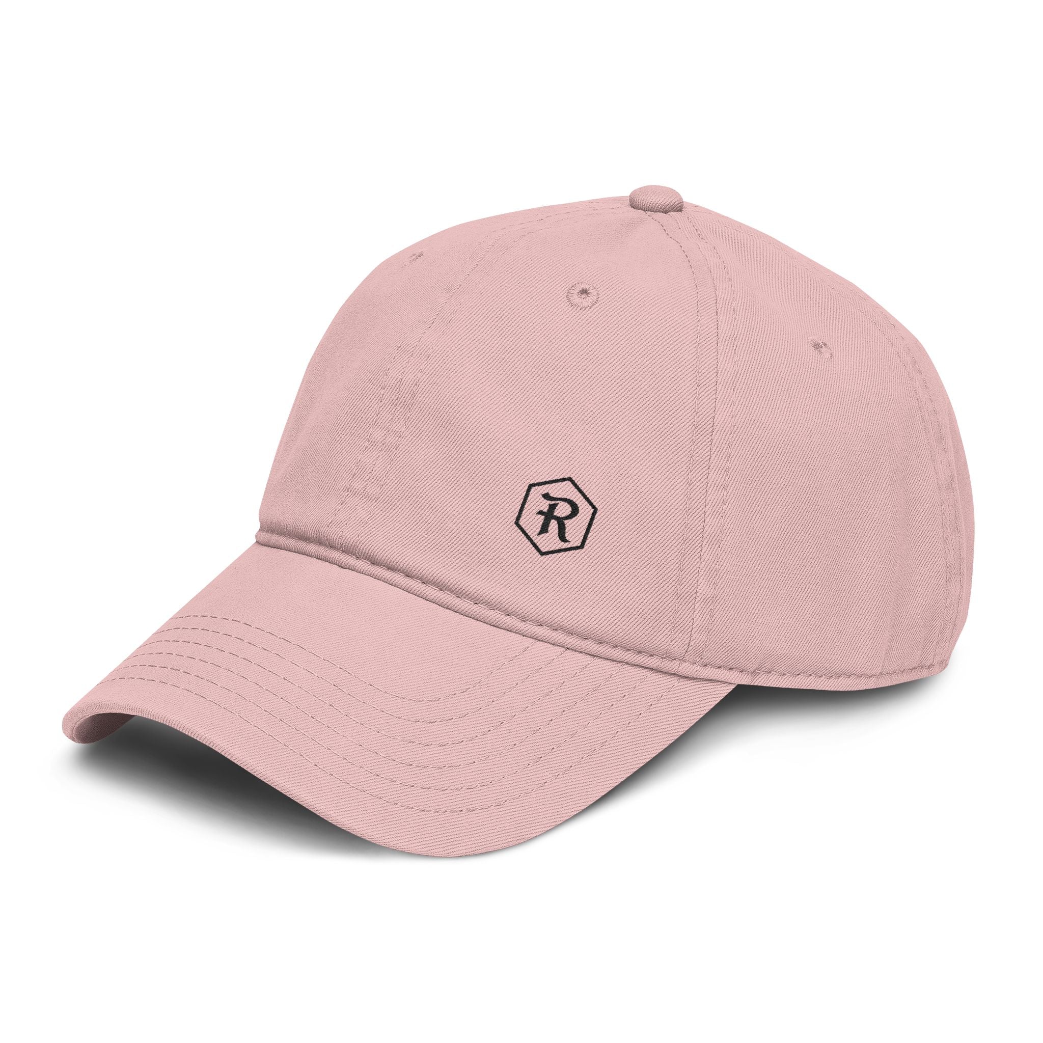 Washed Cotton Baseball Cap | Minimal Embroidered Dad Hat | Faith Apparel - RESTERATION