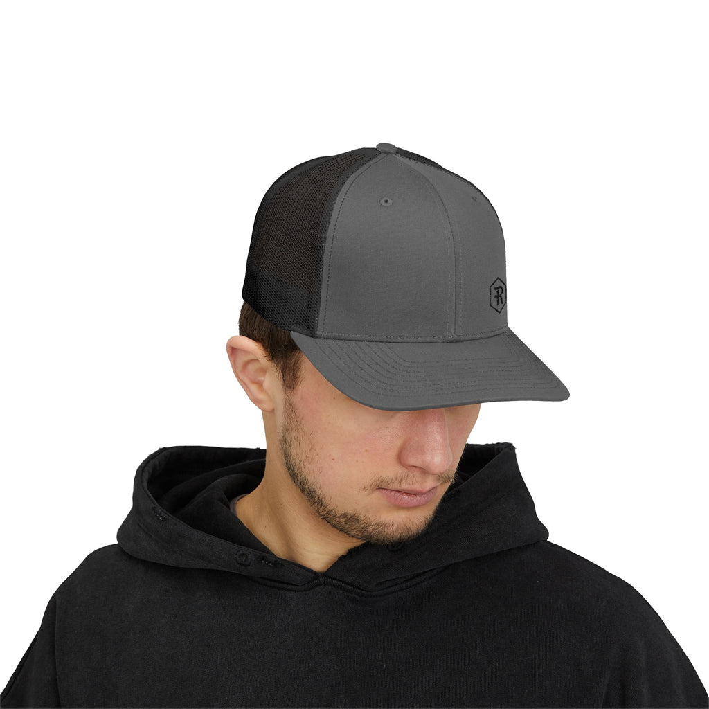 Snapback Trucker Cap | Mesh Back Adjustable Embroidered Hat | Faith Apparel - RESTERATION