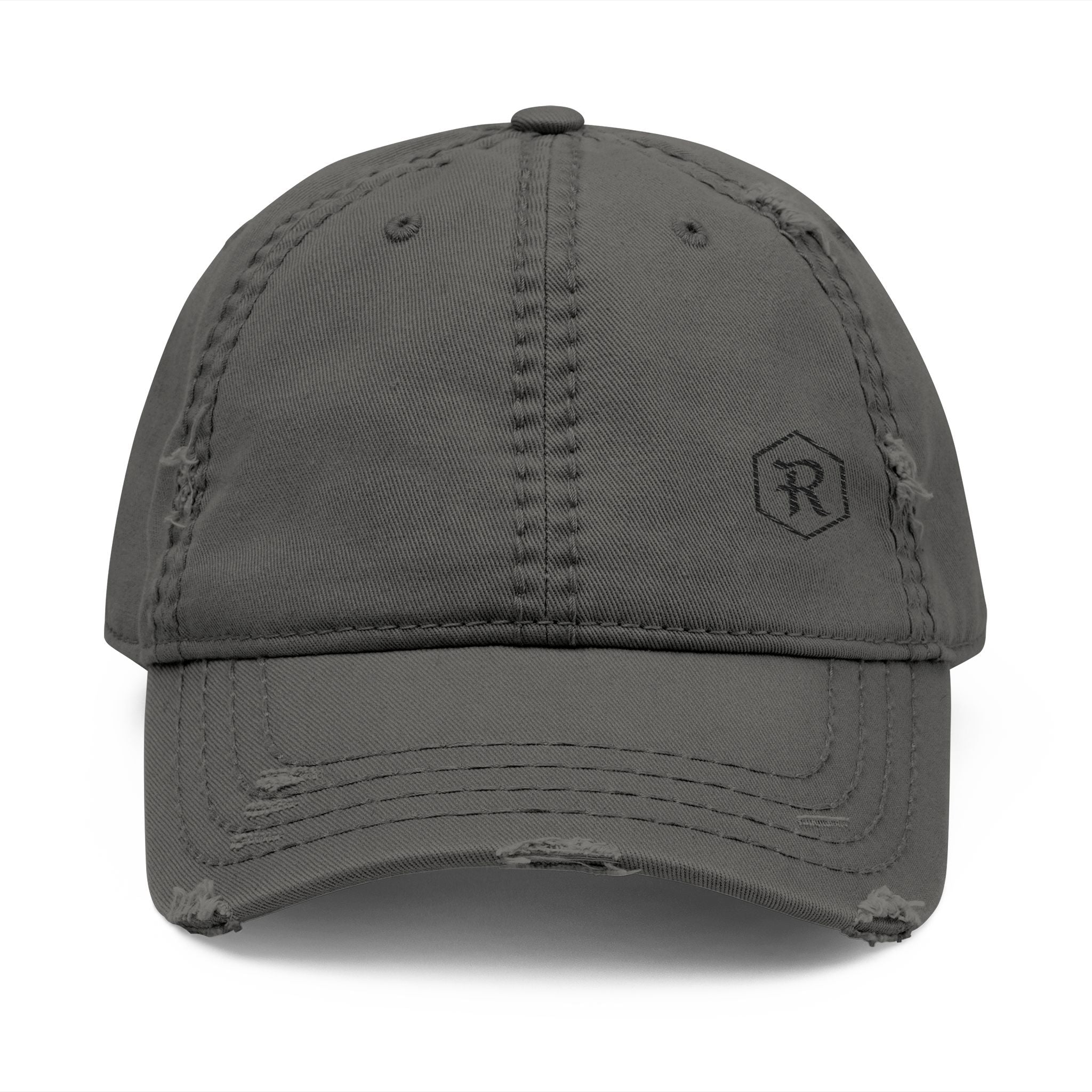 Distressed Dad Hat | Vintage Washed Embroidered Baseball Cap | Faith Apparel - RESTERATION