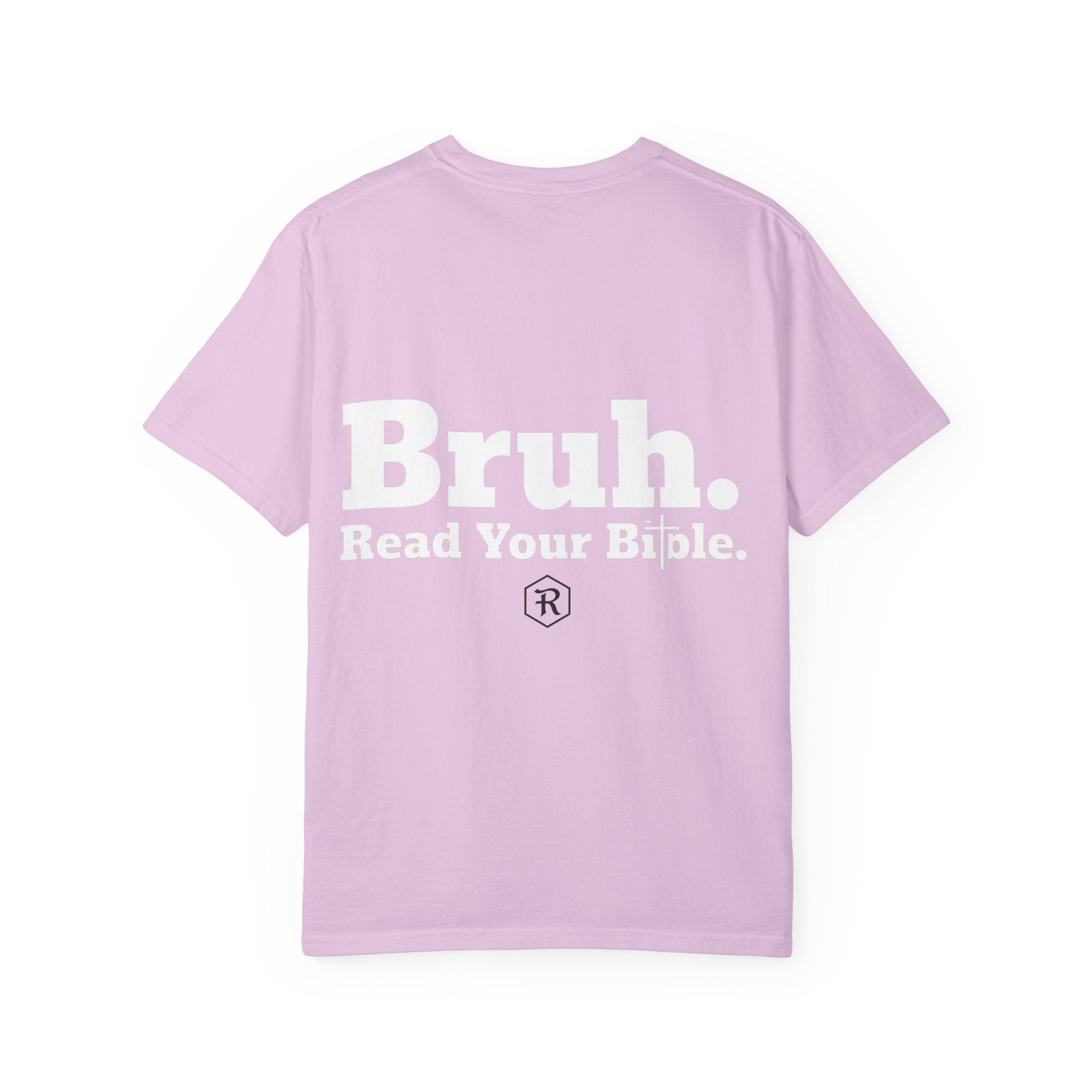 Classic White T-Shirt — Minimal Back Logo Tee - RESTERATION