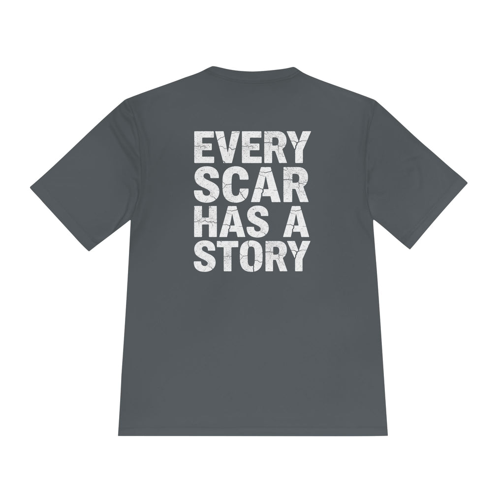 Every Scar Has a Story Moisture-Wicking Tee - RESTERATION
