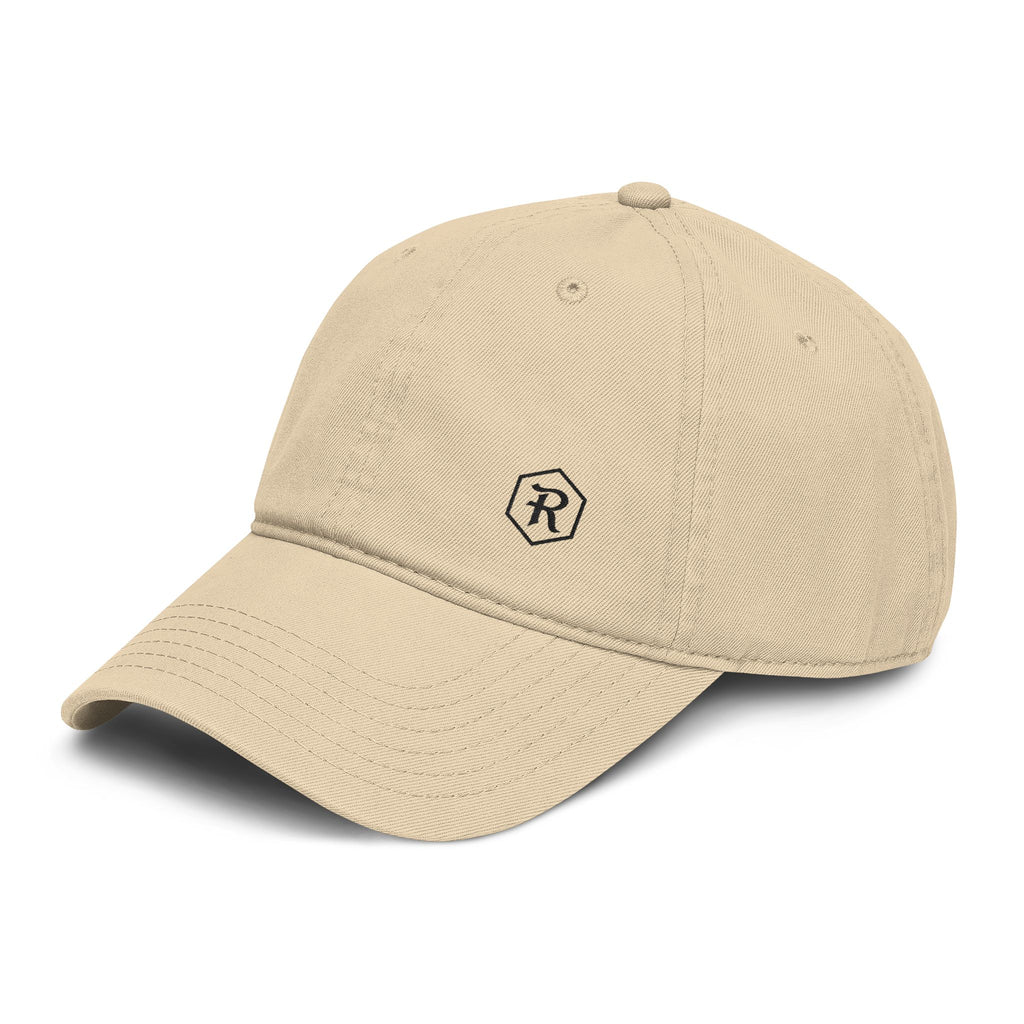 Washed Cotton Baseball Cap | Minimal Embroidered Dad Hat | Faith Apparel - RESTERATION