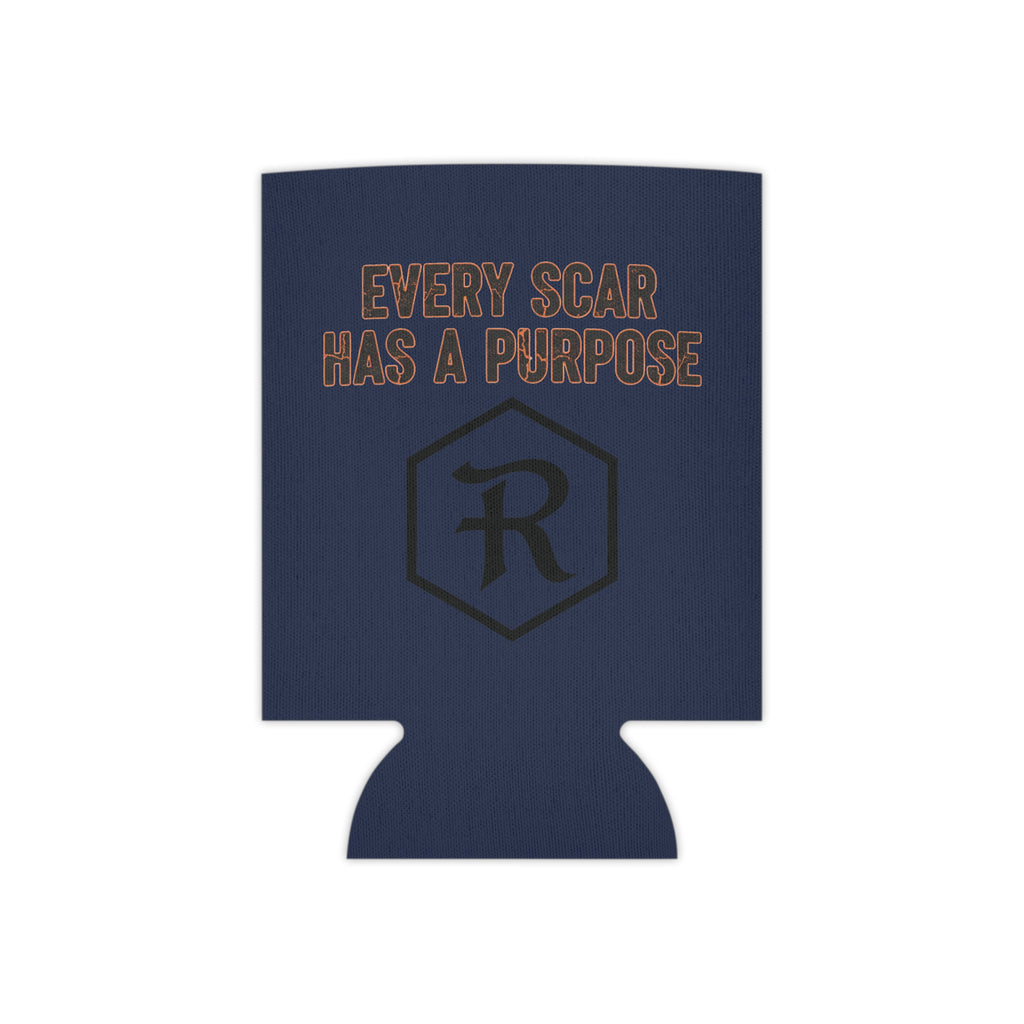 RESTERATION Can Cooler — 'Every Scar Has A Purpose' | Rise Again Christian Koozie 3 - RESTERATION