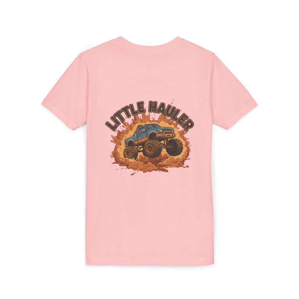 Little Hauler — Monster Truck Youth T-Shirt - RESTERATION