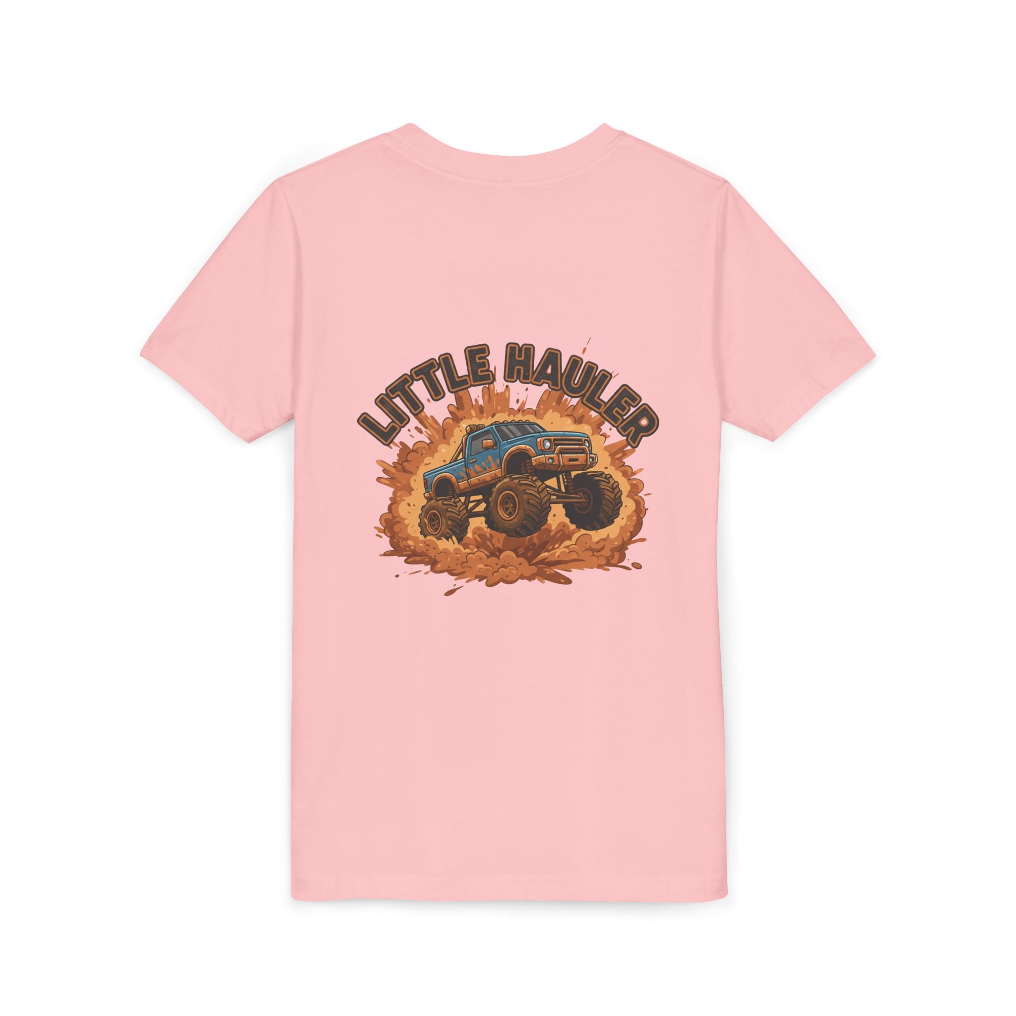Little Hauler — Monster Truck Youth T-Shirt - RESTERATION
