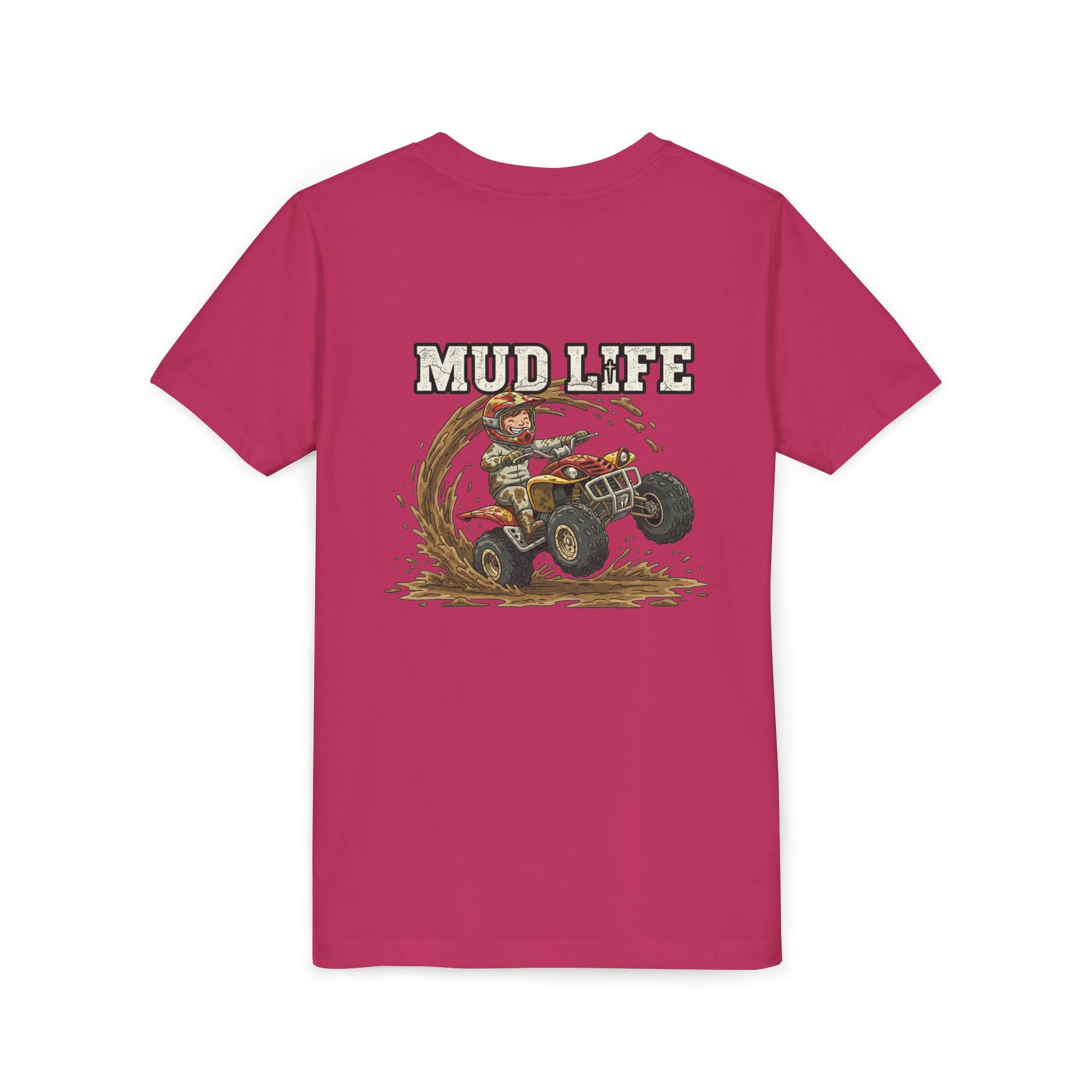 Mud Life — ATV Youth T-Shirt - RESTERATION