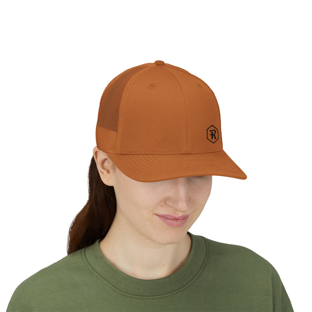 Snapback Trucker Cap | Mesh Back Adjustable Embroidered Hat | Faith Apparel - RESTERATION