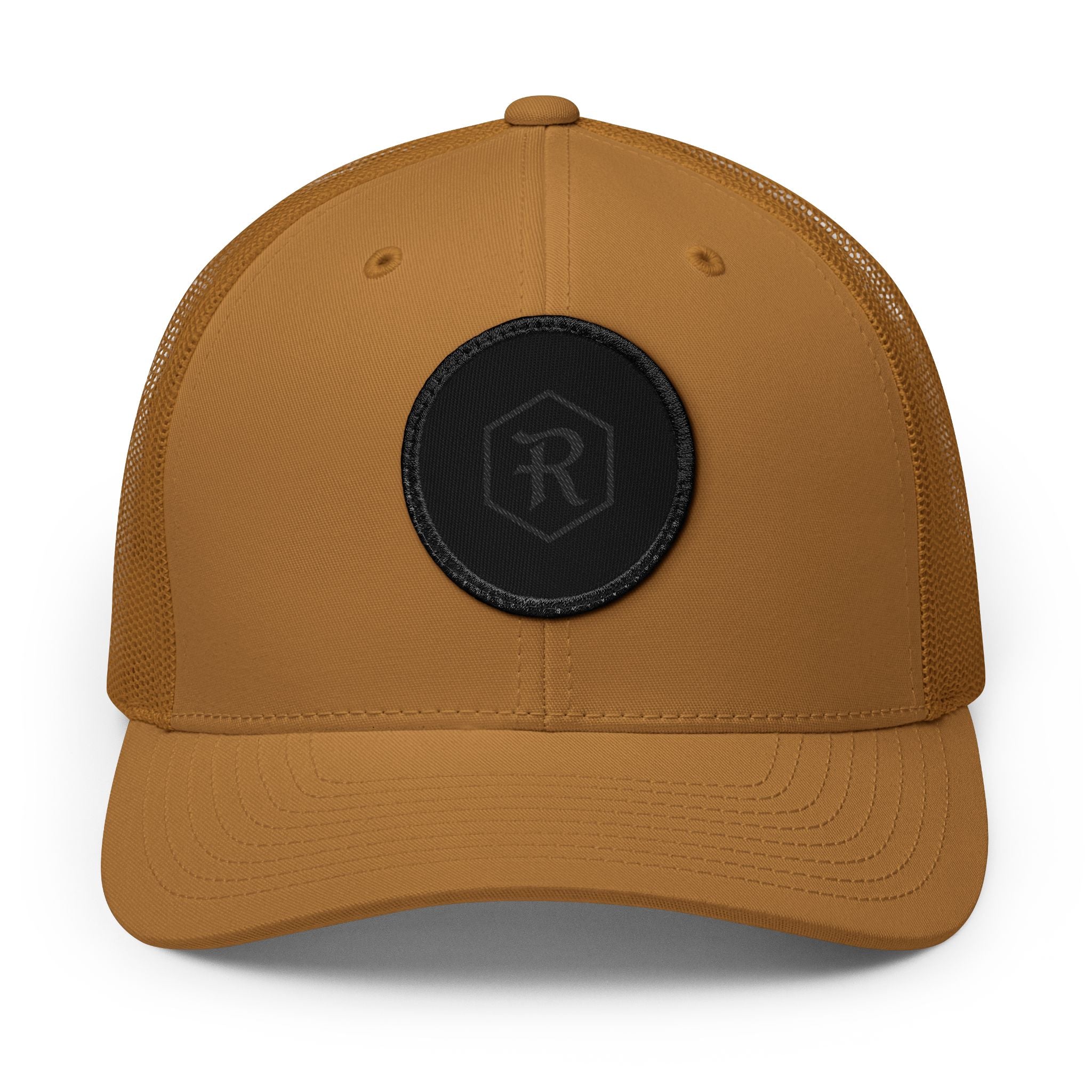 Embroidered Patch Trucker Cap | Snapback Mesh Back Hat | Faith Apparel - RESTERATION