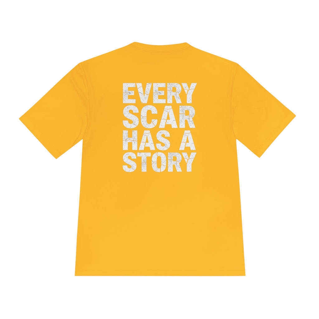 Every Scar Has a Story Moisture-Wicking Tee - RESTERATION