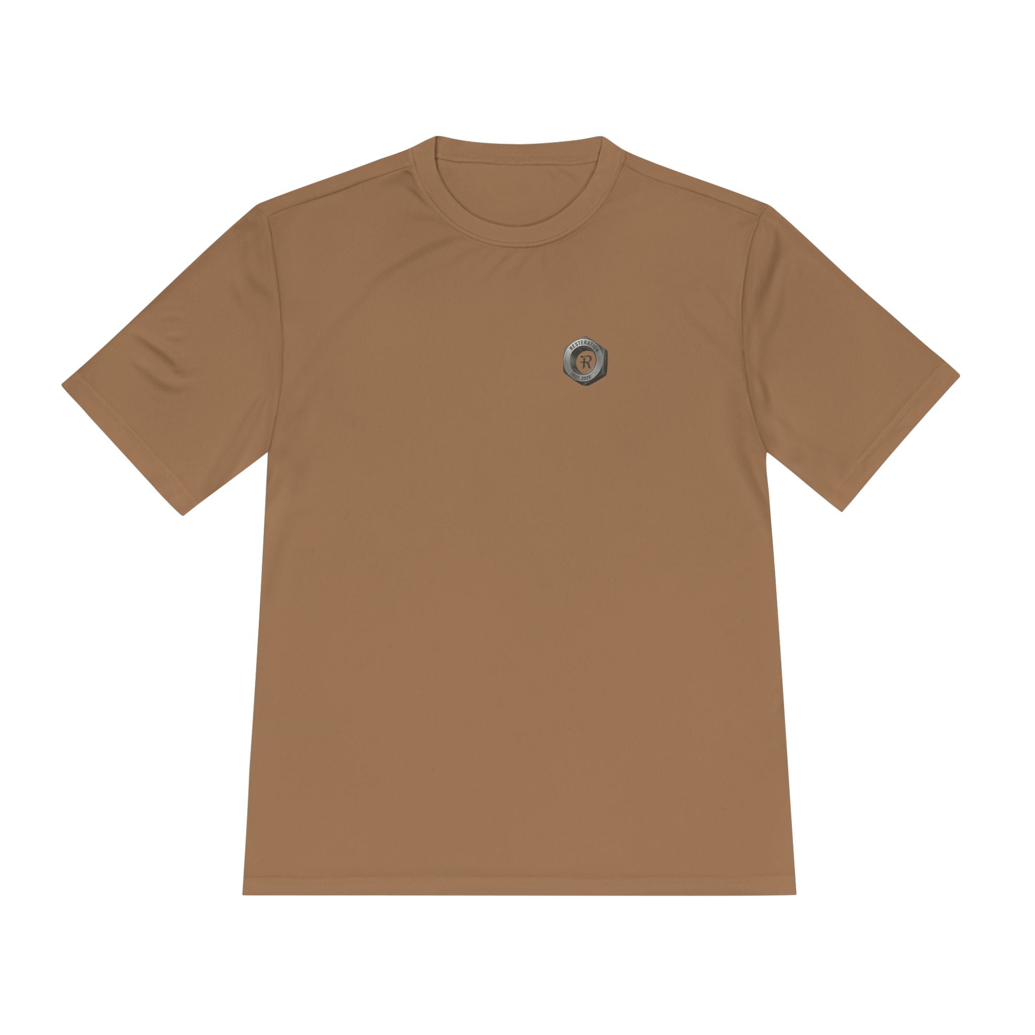 No Shortcuts Performance Tee — Moisture‑Wicking Athletic Shirt - RESTERATION