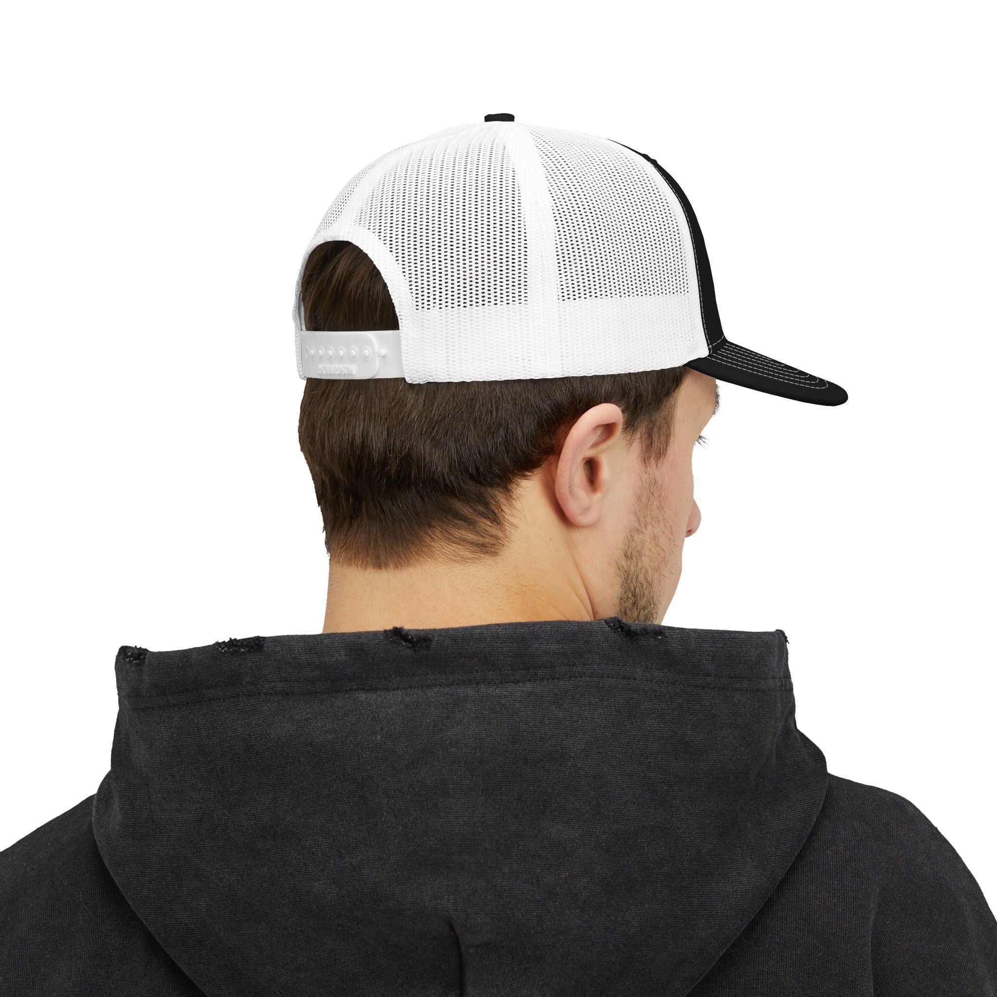 Classic Snapback Trucker Cap | Mesh Back Embroidered Hat | Faith Apparel - RESTERATION