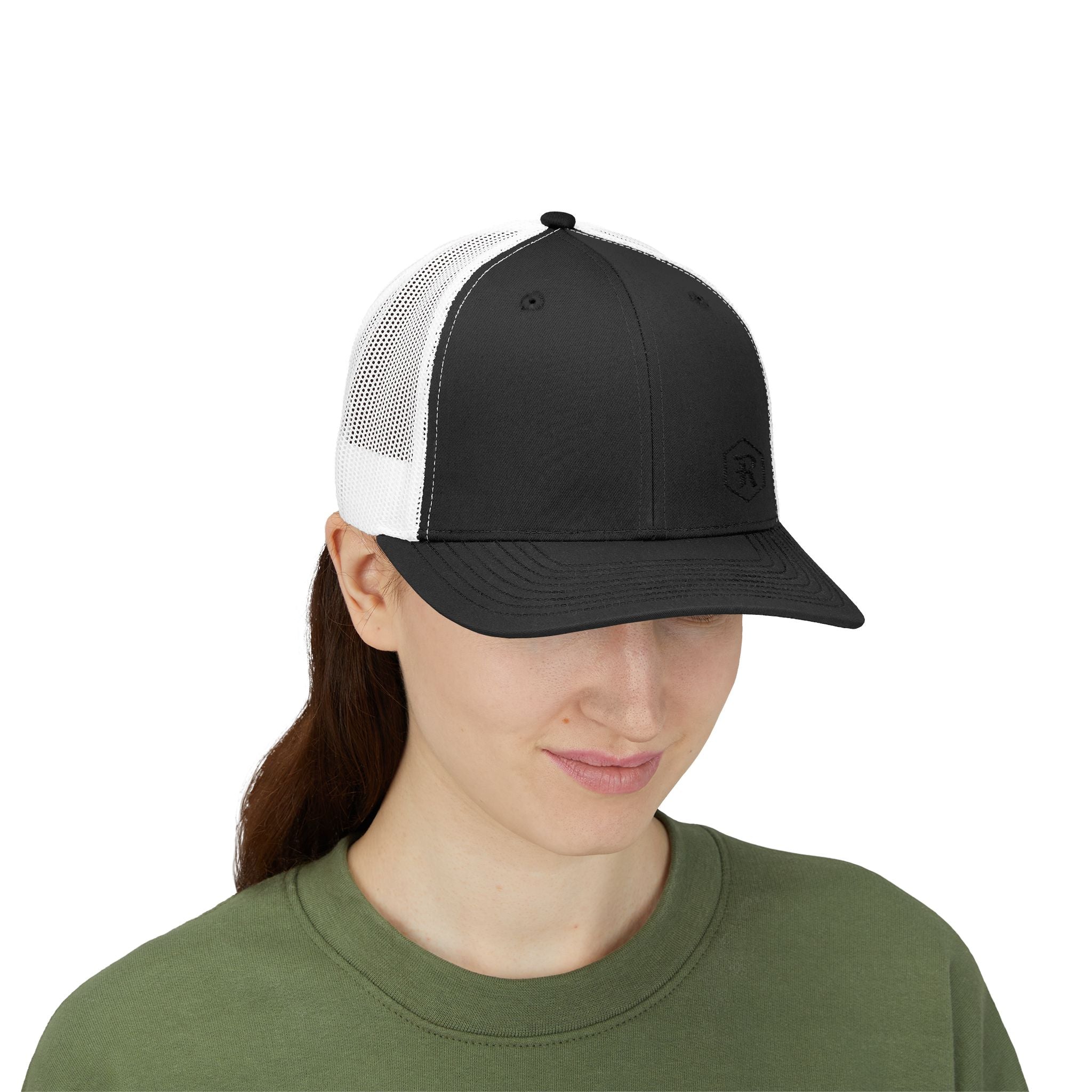 Snapback Trucker Cap | Mesh Back Adjustable Embroidered Hat | Faith Apparel - RESTERATION