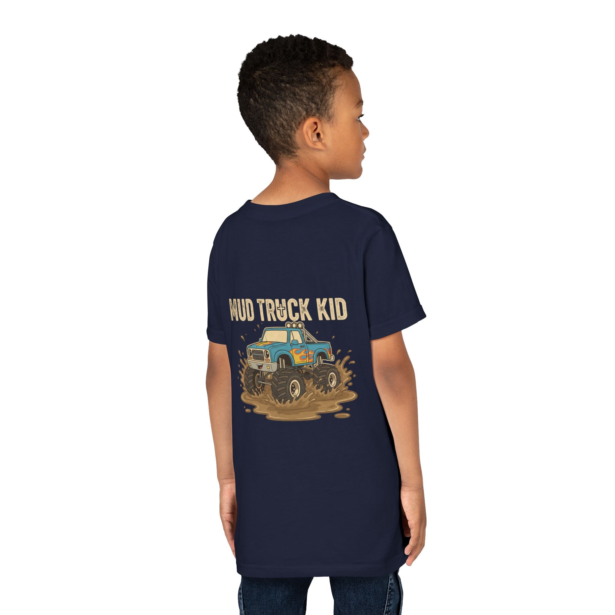 Mud Truck Kid — Youth T-Shirt - RESTERATION