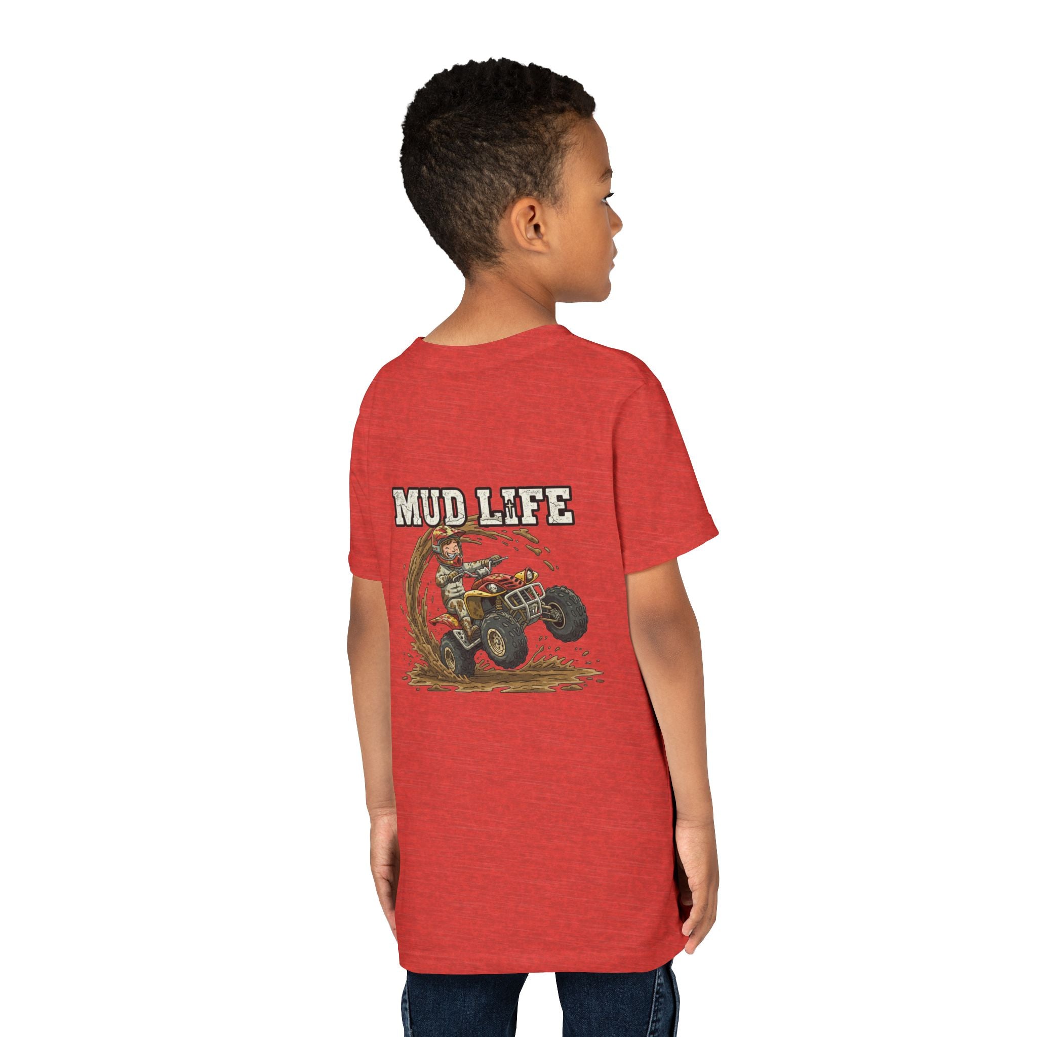 Mud Life — ATV Youth T-Shirt - RESTERATION