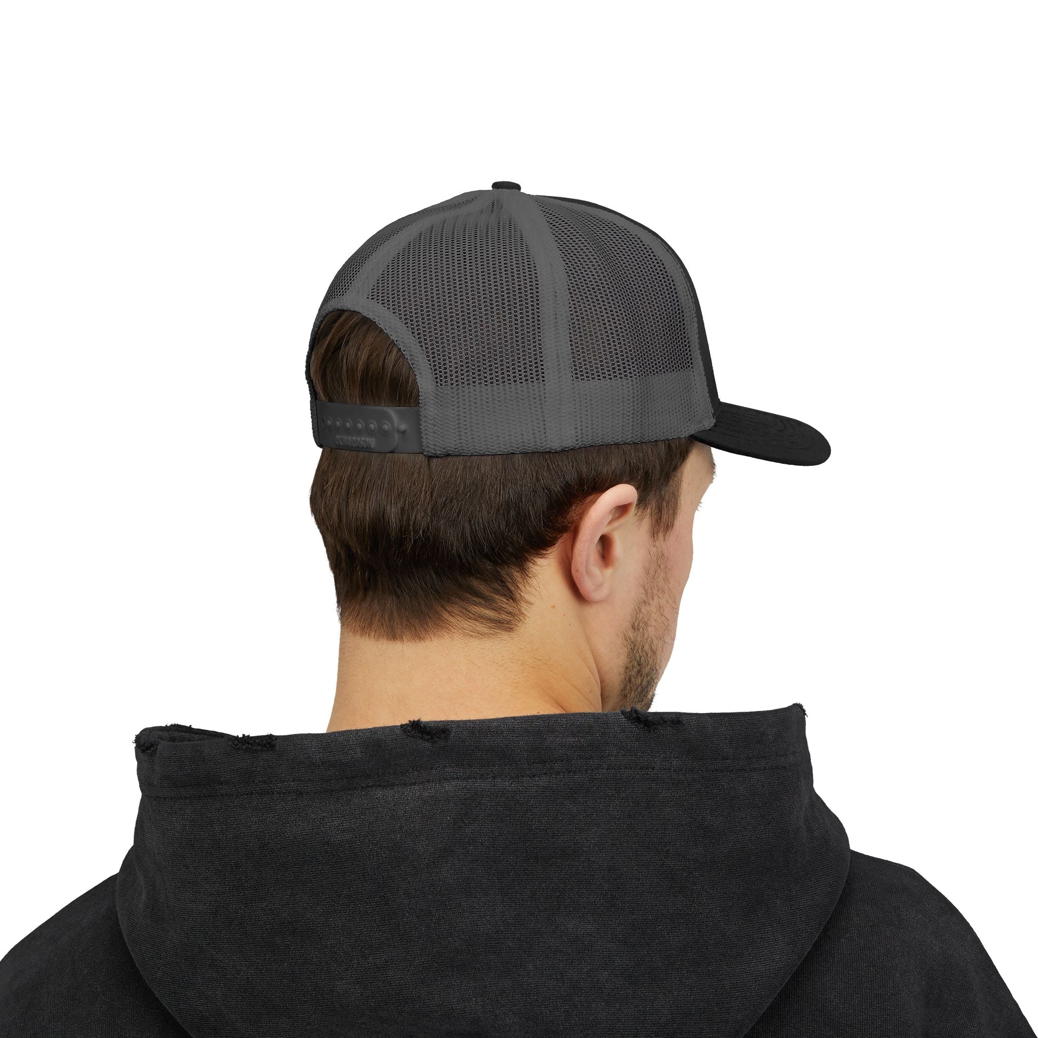 Snapback Trucker Cap | Mesh Back Adjustable Embroidered Hat | Faith Apparel - RESTERATION