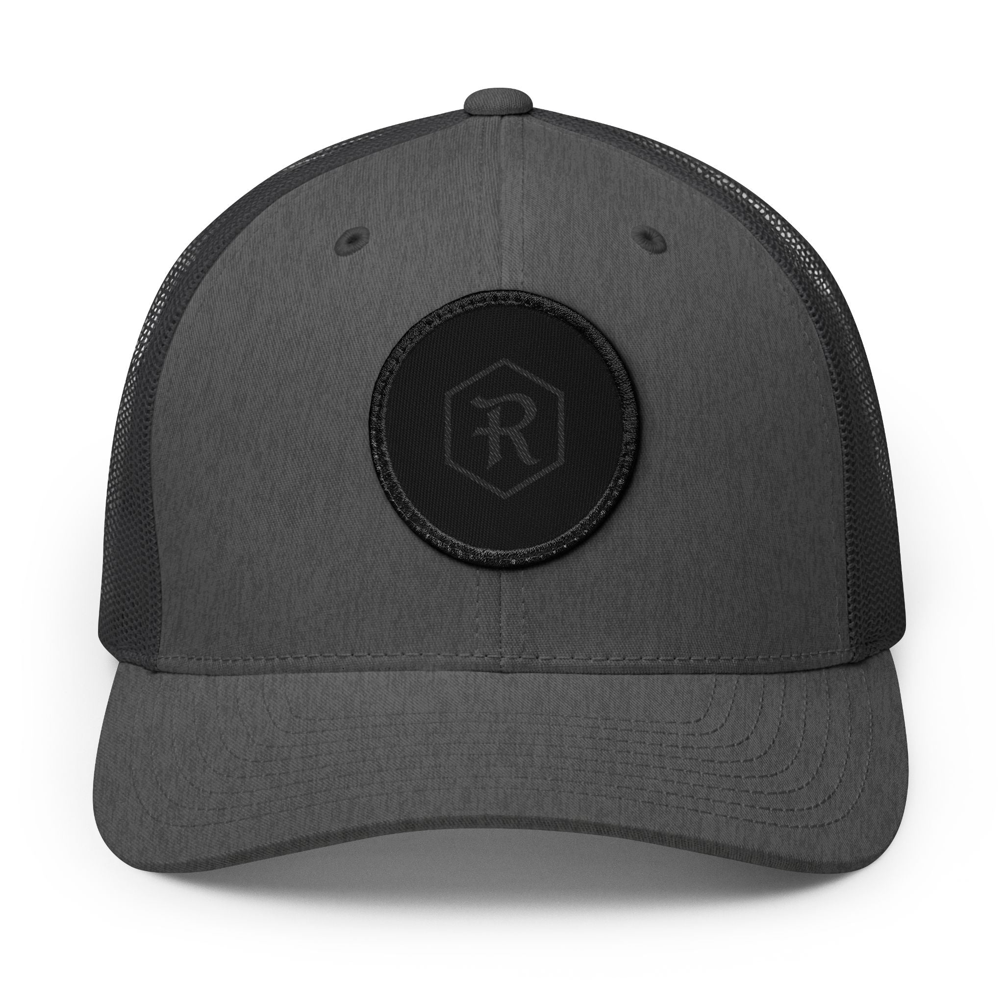 Embroidered Patch Trucker Cap | Snapback Mesh Back Hat | Faith Apparel - RESTERATION
