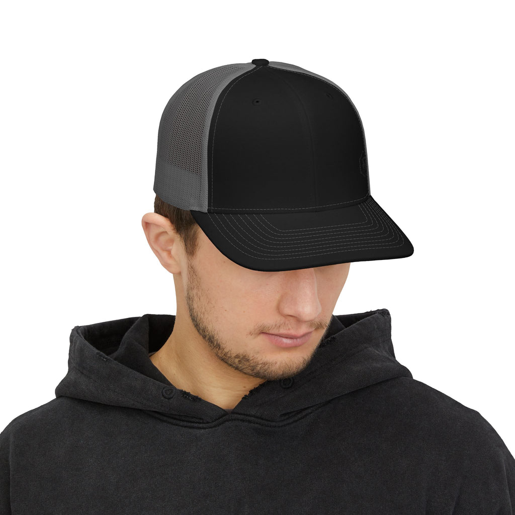 Classic Snapback Trucker Cap | Mesh Back Embroidered Hat | Faith Apparel - RESTERATION