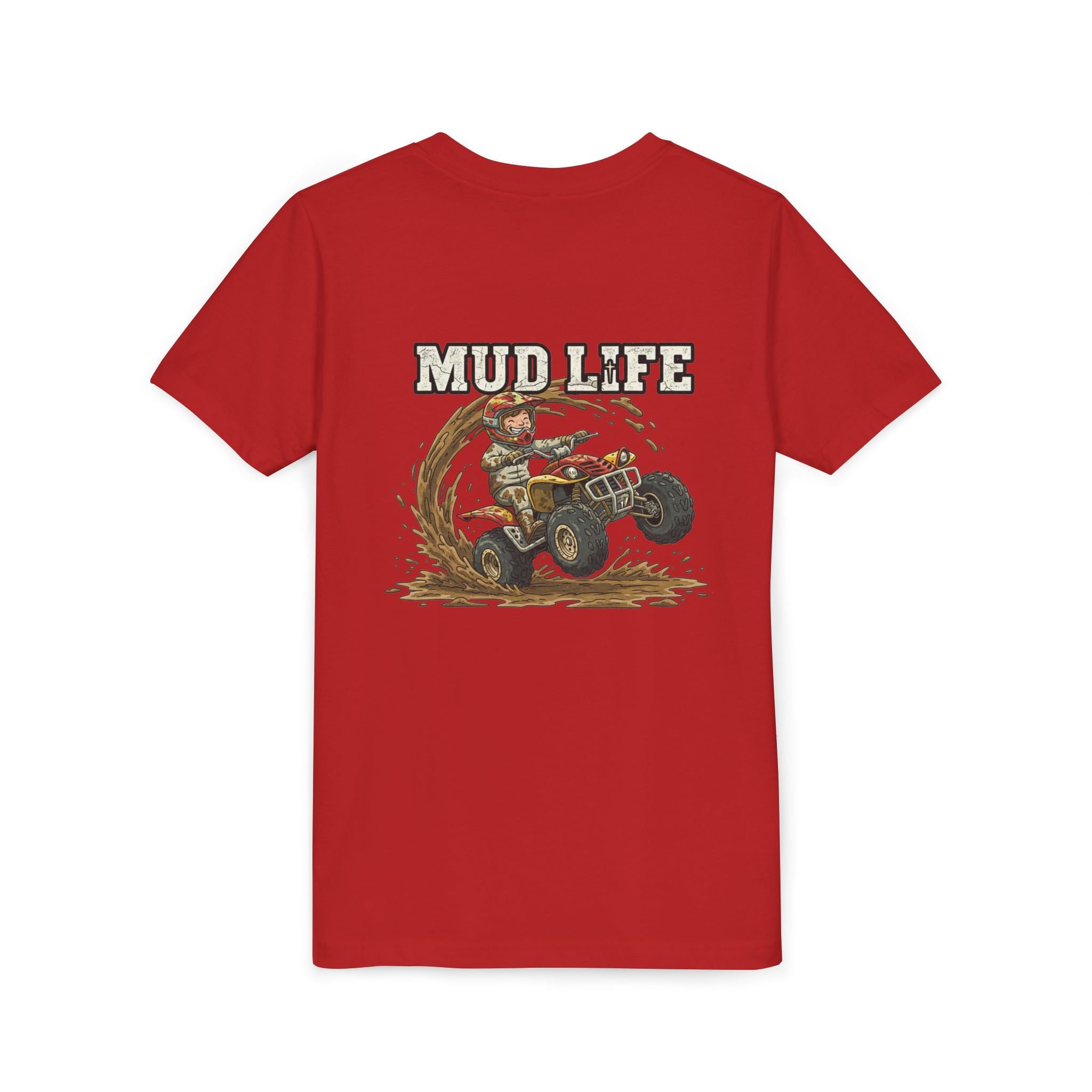 Mud Life — ATV Youth T-Shirt - RESTERATION