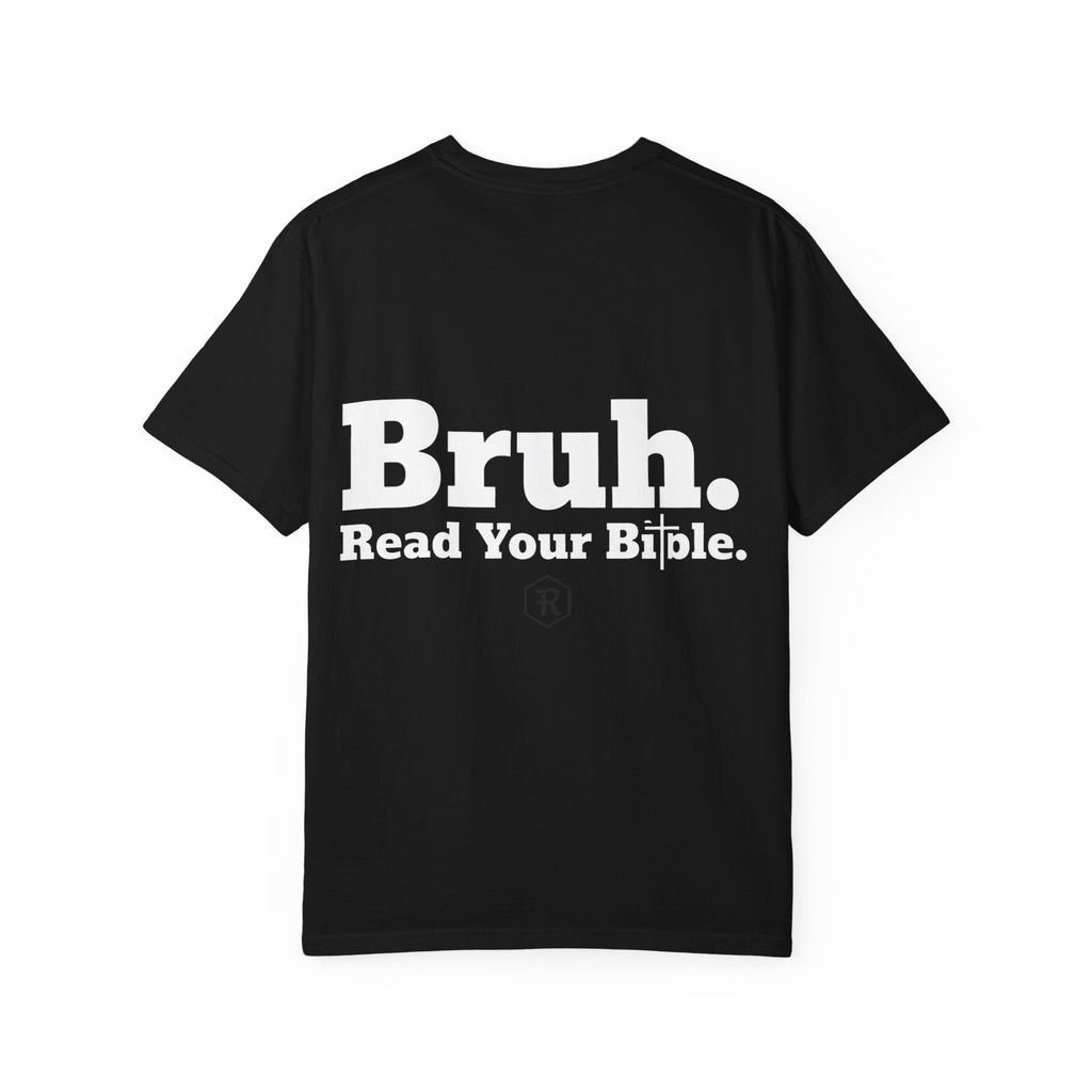 Classic White T-Shirt — Minimal Back Logo Tee - RESTERATION