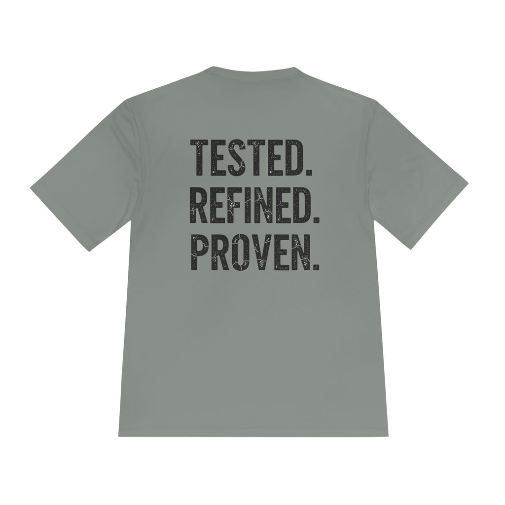 Tested. Refined. Proven. Performance Tee - RESTERATION