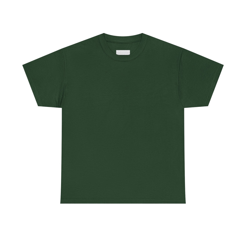 RESTERATION Tee — 'Rooted in the South, Built on the Rock' | Back Print Horse Graphic Shirt - RESTERATION