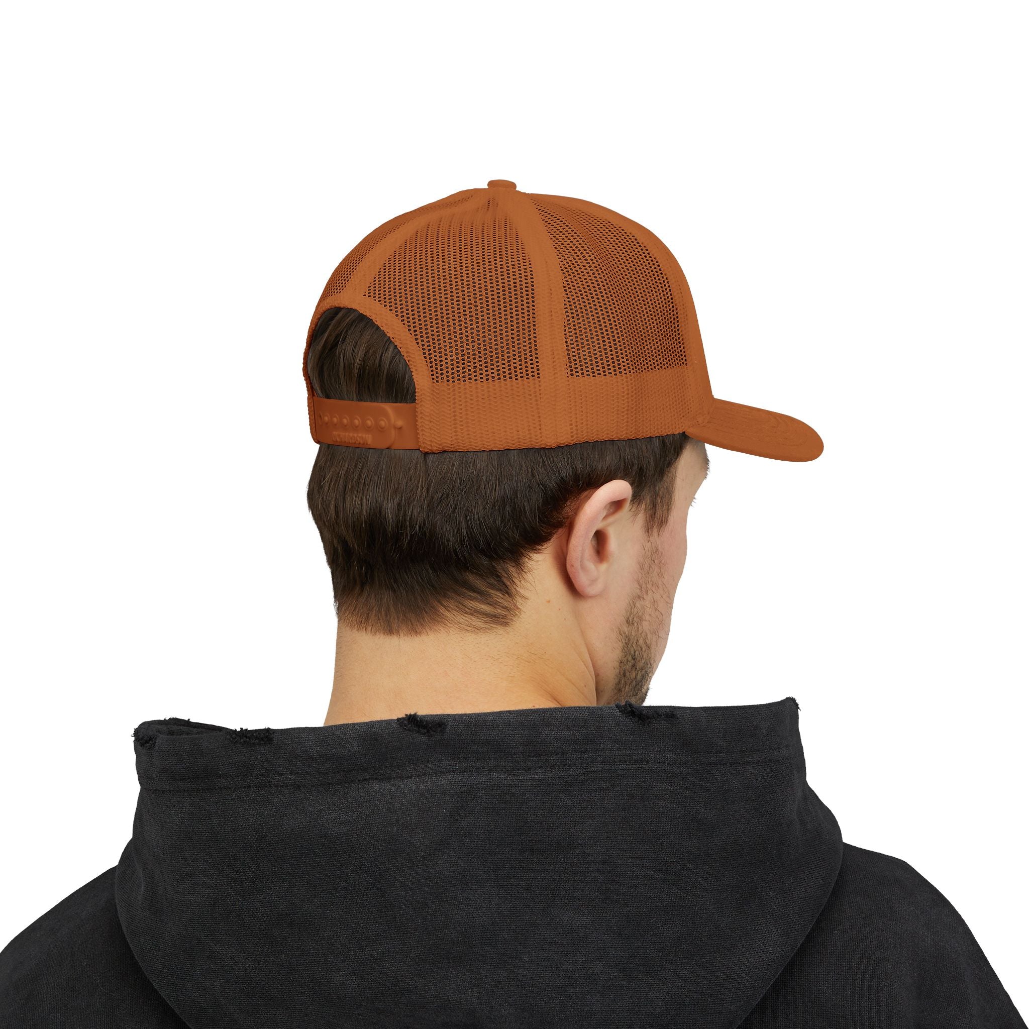 Snapback Trucker Cap | Mesh Back Adjustable Embroidered Hat | Faith Apparel - RESTERATION