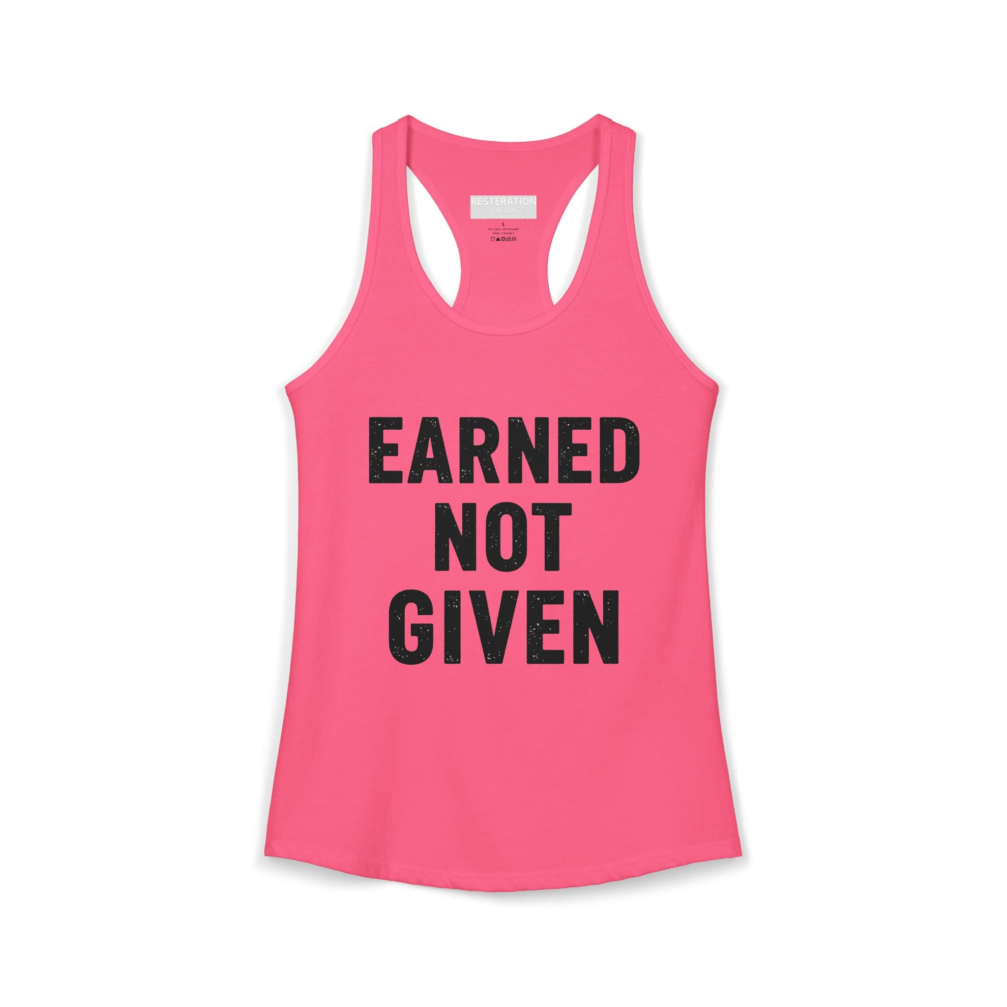 Women's Ideal Racerback Tank — Faith Over Fear - RESTERATION