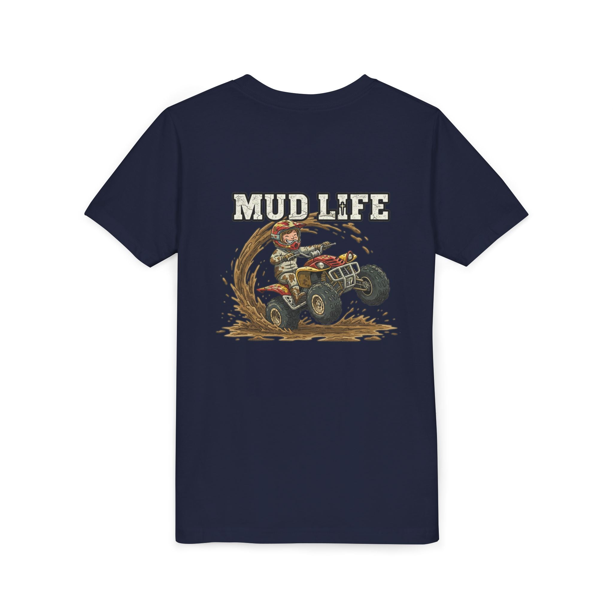 Mud Life — ATV Youth T-Shirt - RESTERATION