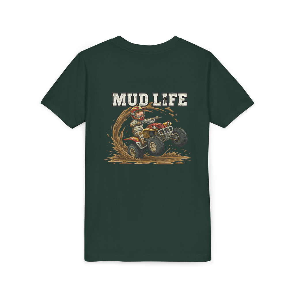 Mud Life — ATV Youth T-Shirt - RESTERATION