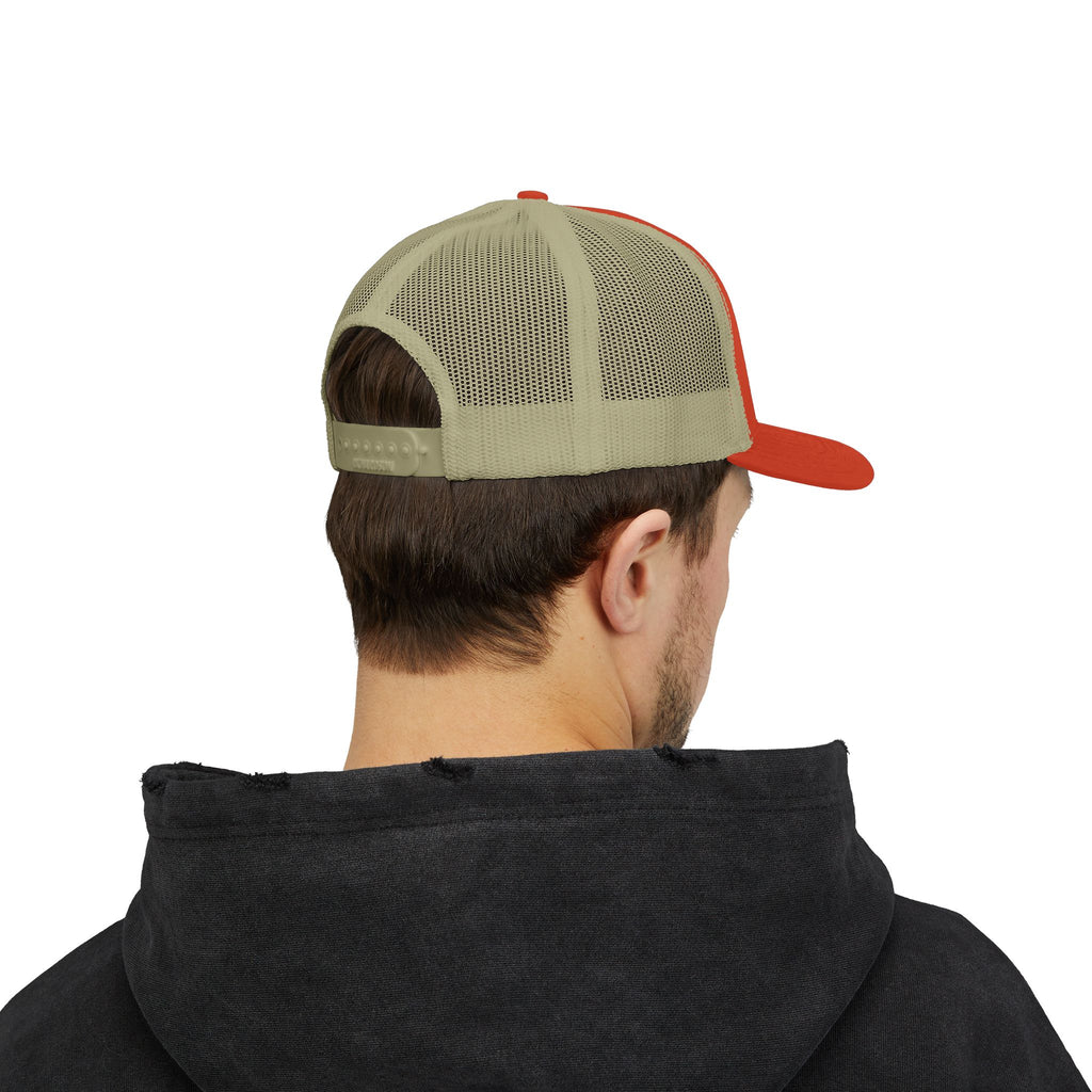 Snapback Trucker Cap | Mesh Back Adjustable Embroidered Hat | Faith Apparel - RESTERATION