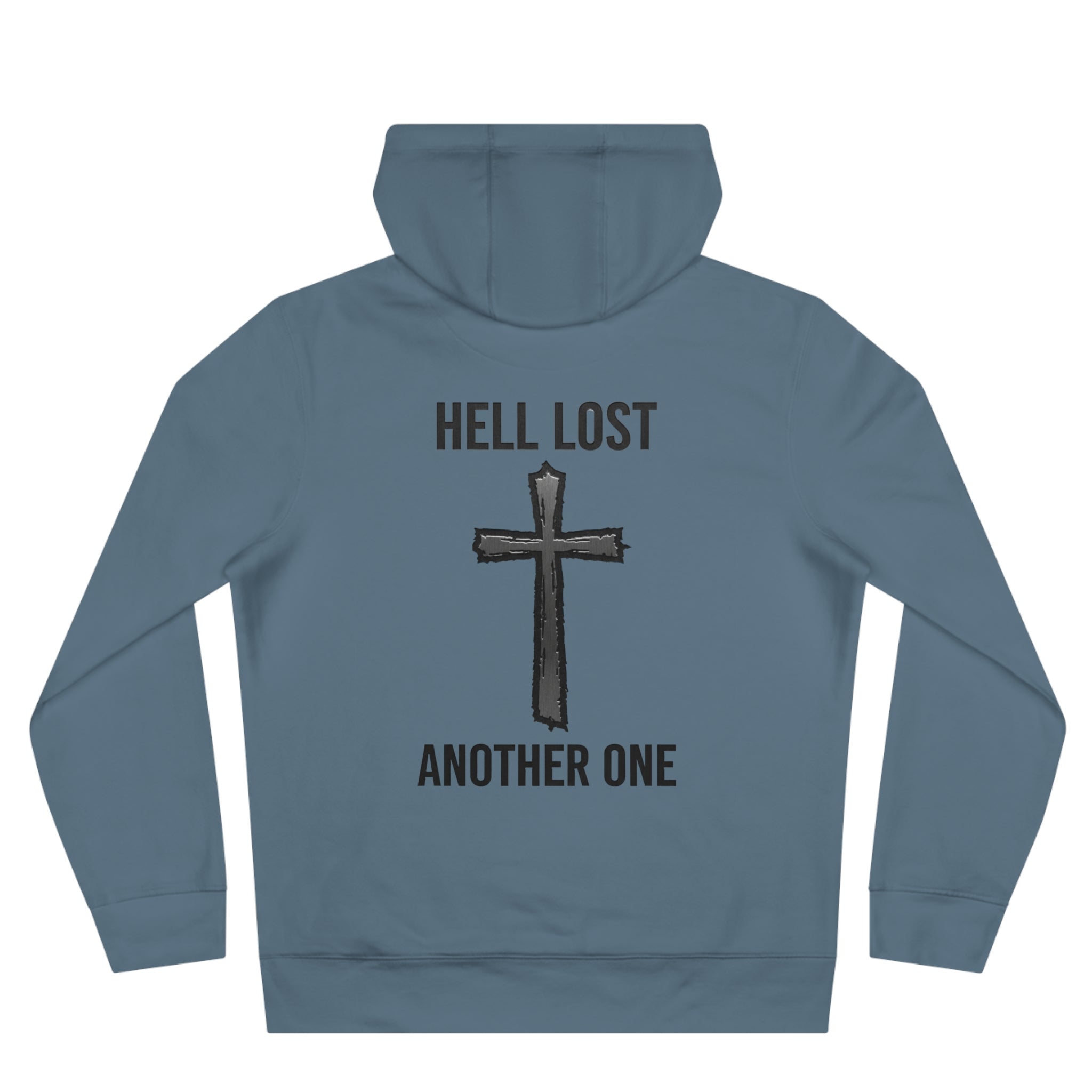 King Hoodie — 'Hell Lost Another One' Cross Graphic Hoodie