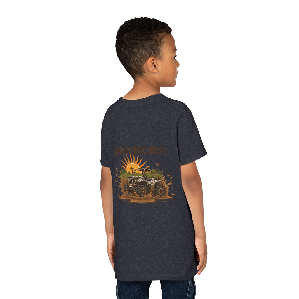 Born to Ride Dirty — Youth T-Shirt - RESTERATION