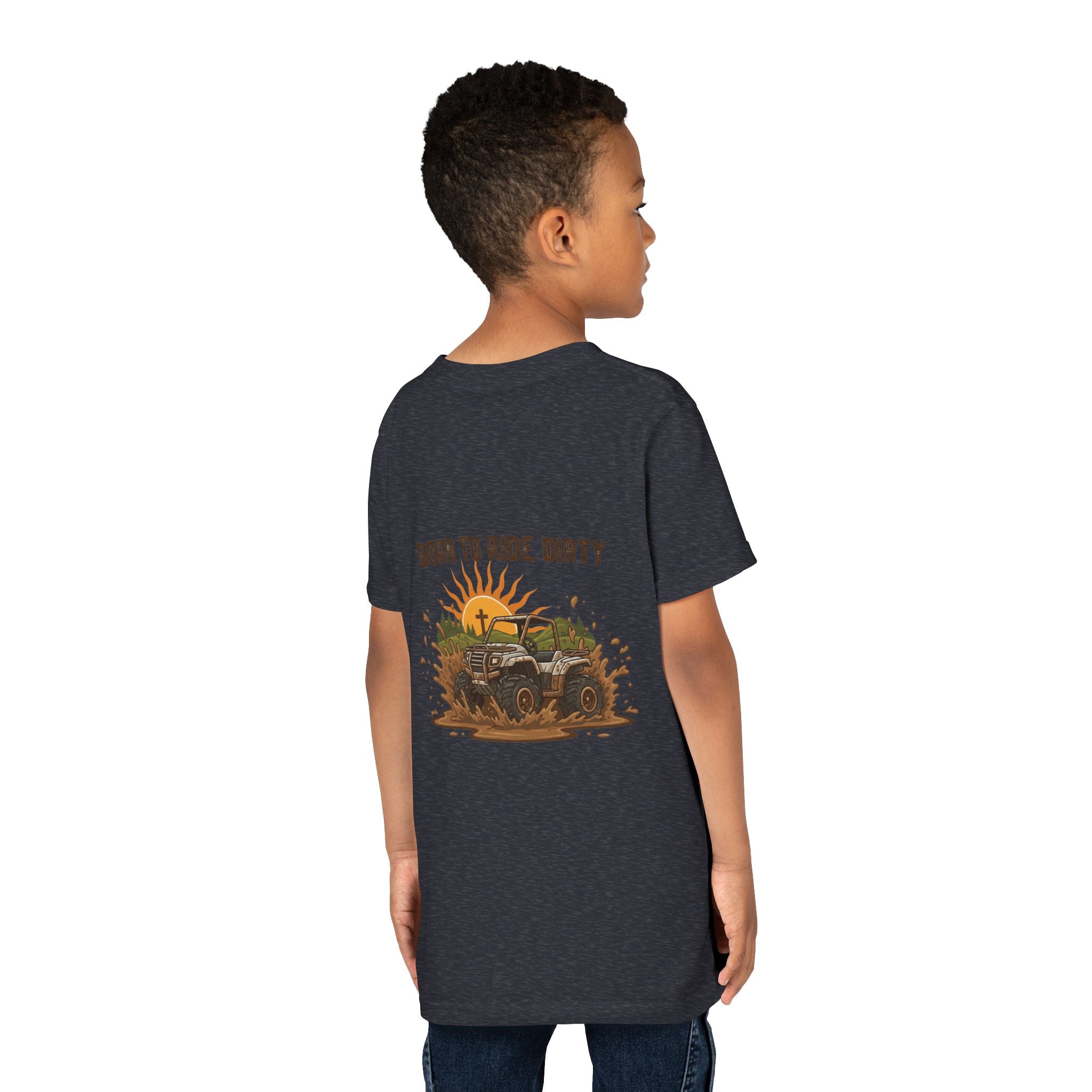 Born to Ride Dirty — Youth T-Shirt - RESTERATION