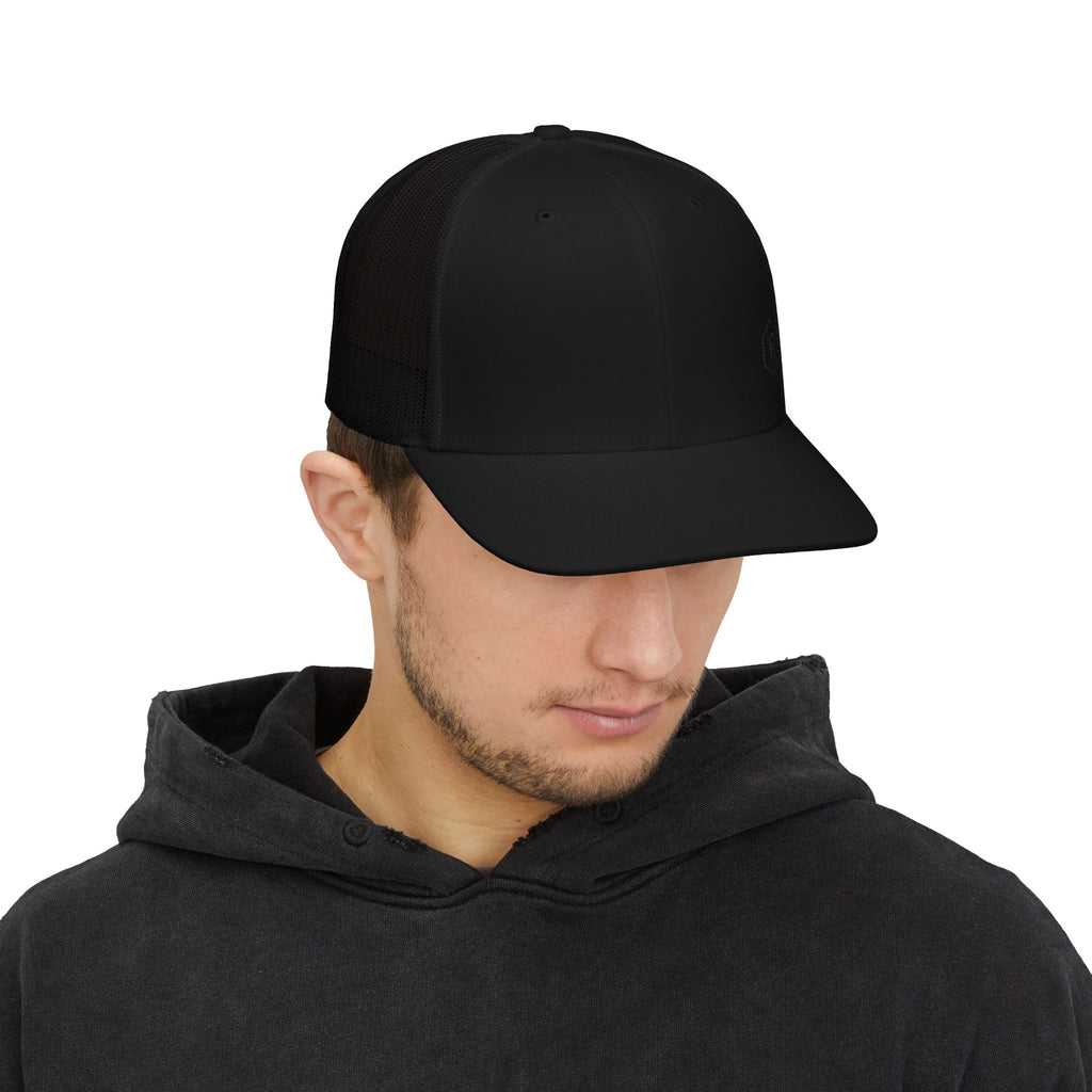Classic Snapback Trucker Cap | Mesh Back Embroidered Hat | Faith Apparel - RESTERATION