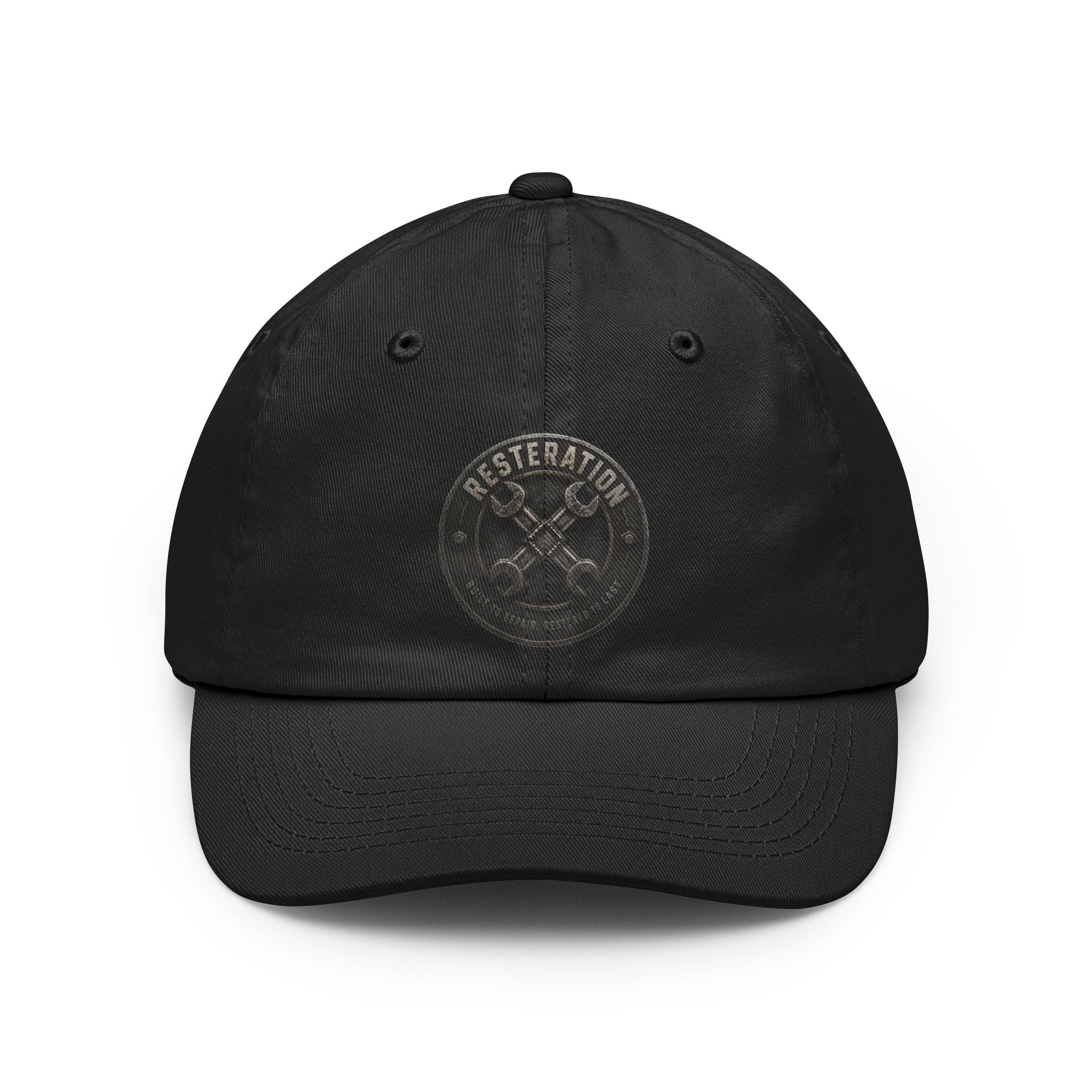 RESTERATION Dad Hat — Crossed Wrenches Embroidered Cap
