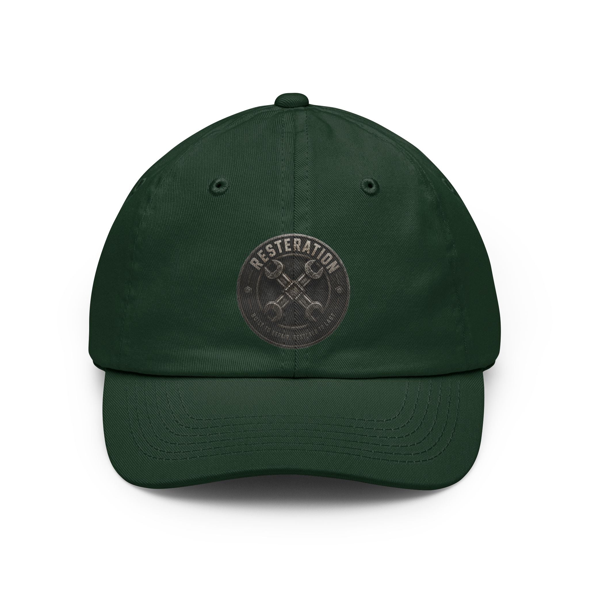 RESTERATION Dad Hat — Crossed Wrenches Embroidered Cap