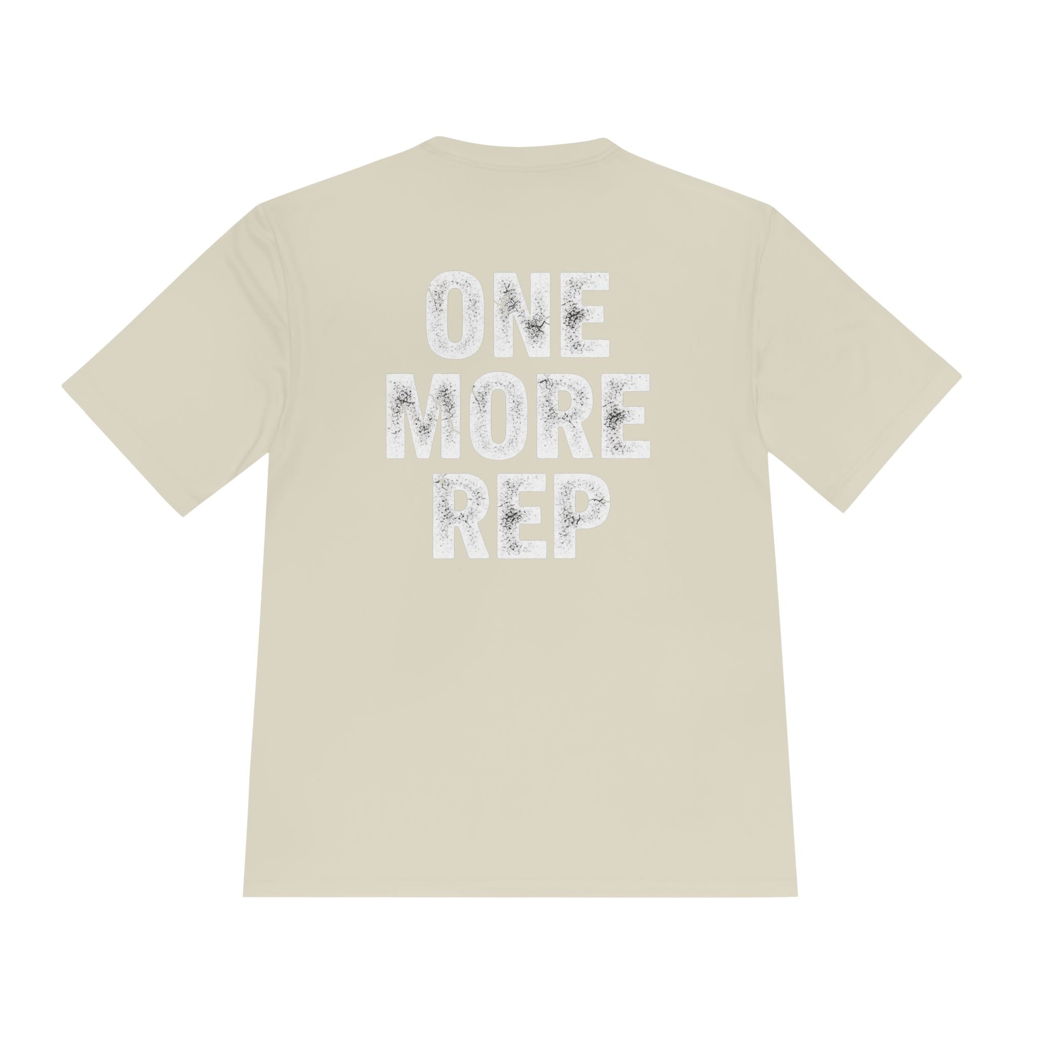 One More Rep Moisture-Wicking Tee — Gym Workout Fitness Shirt - RESTERATION