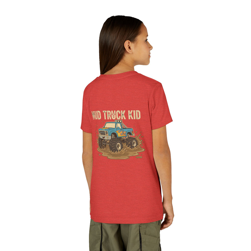 Mud Truck Kid — Youth T-Shirt - RESTERATION