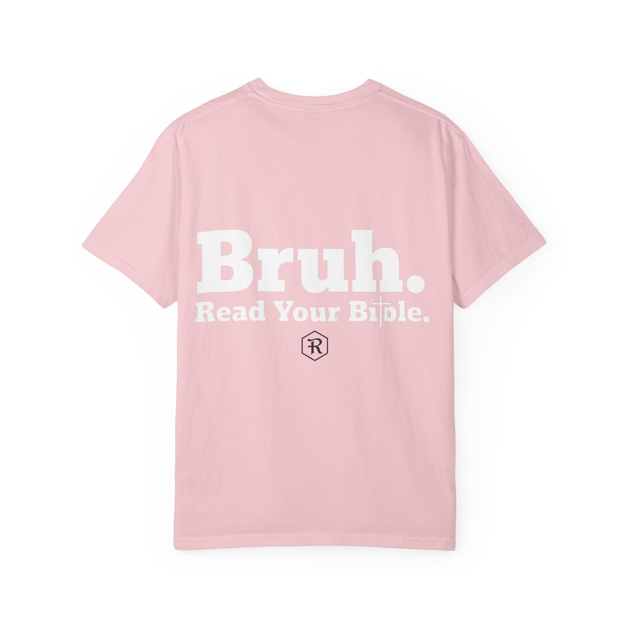 Classic White T-Shirt — Minimal Back Logo Tee - RESTERATION