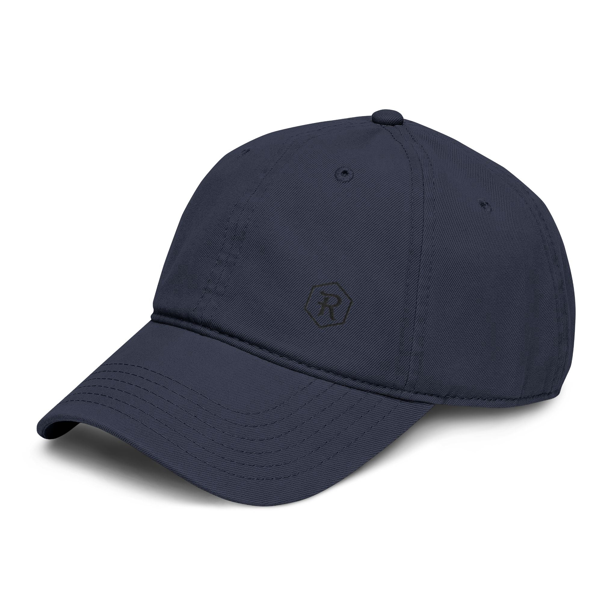 Washed Cotton Baseball Cap | Minimal Embroidered Dad Hat | Faith Apparel - RESTERATION