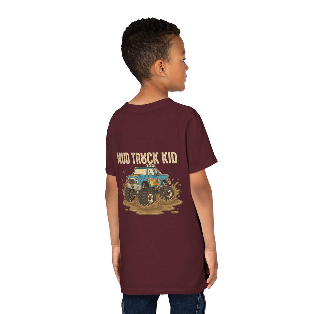 Mud Truck Kid — Youth T-Shirt - RESTERATION