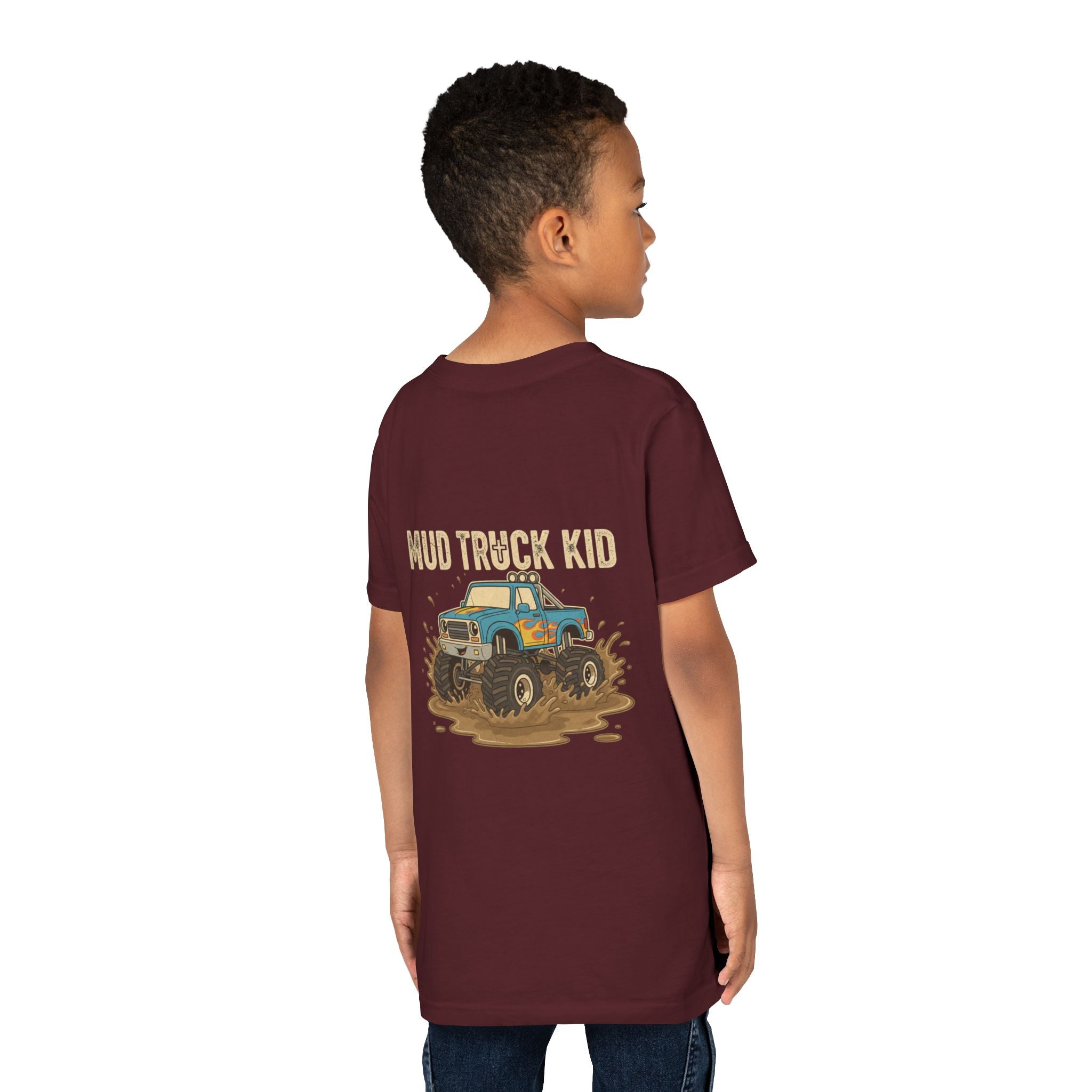 Mud Truck Kid — Youth T-Shirt - RESTERATION