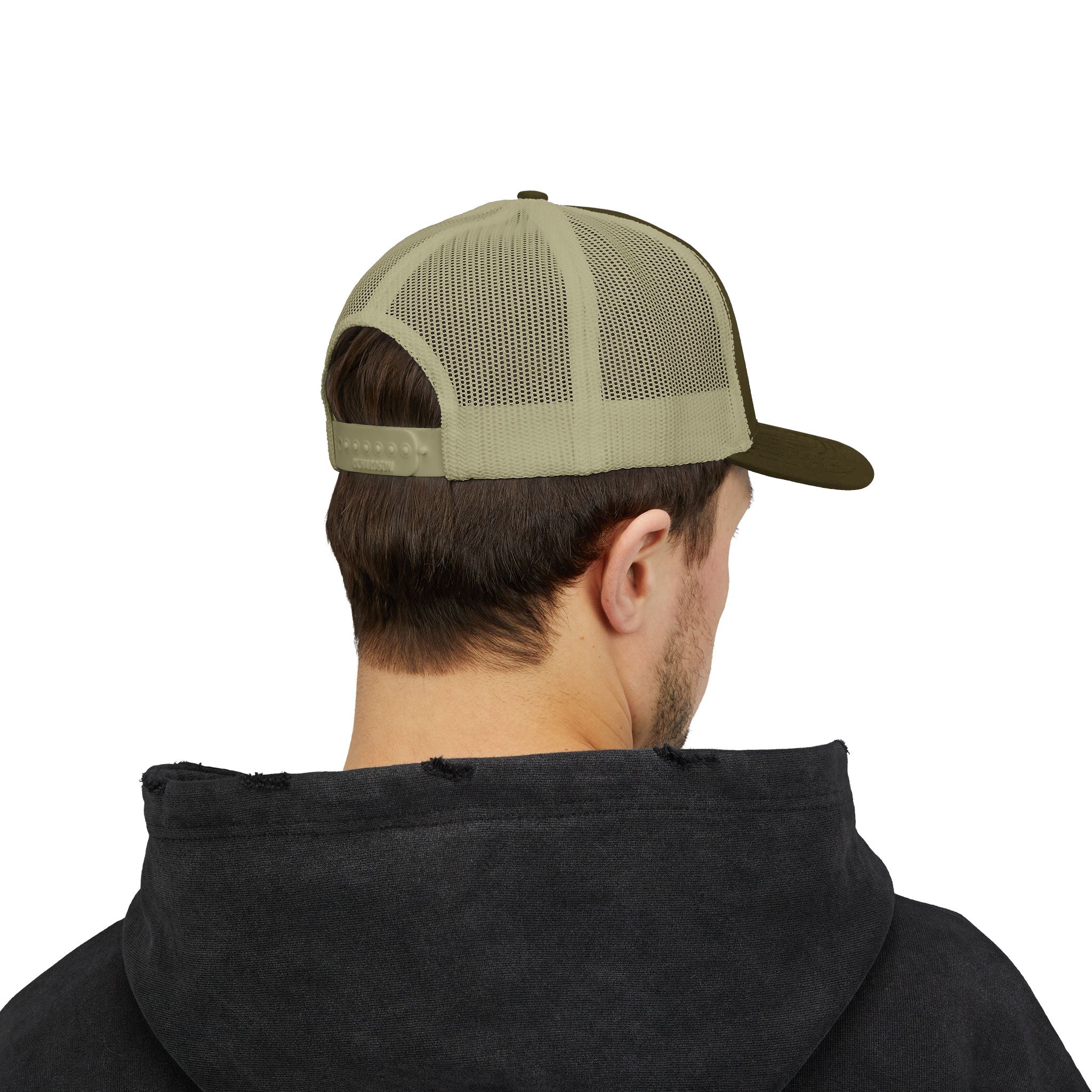 Snapback Trucker Cap | Mesh Back Adjustable Embroidered Hat | Faith Apparel - RESTERATION